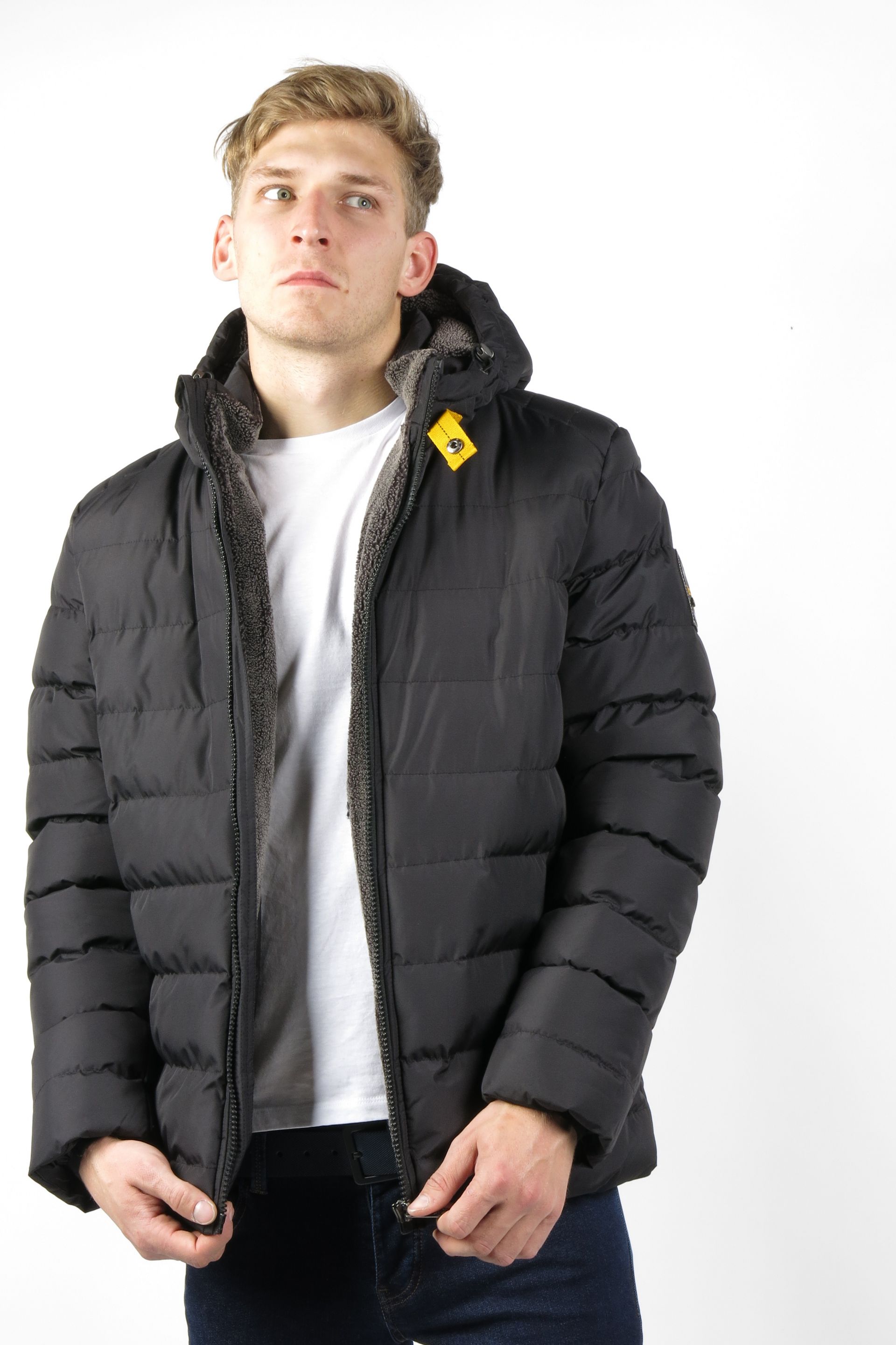 Winter jacket AERONAUTICAL ASTEROIDE-BLACK