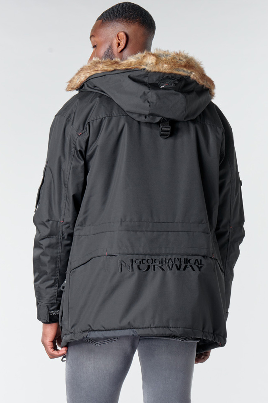 Winter jacket GEOGRAPHICAL NORWAY ABIOSAURE-Black