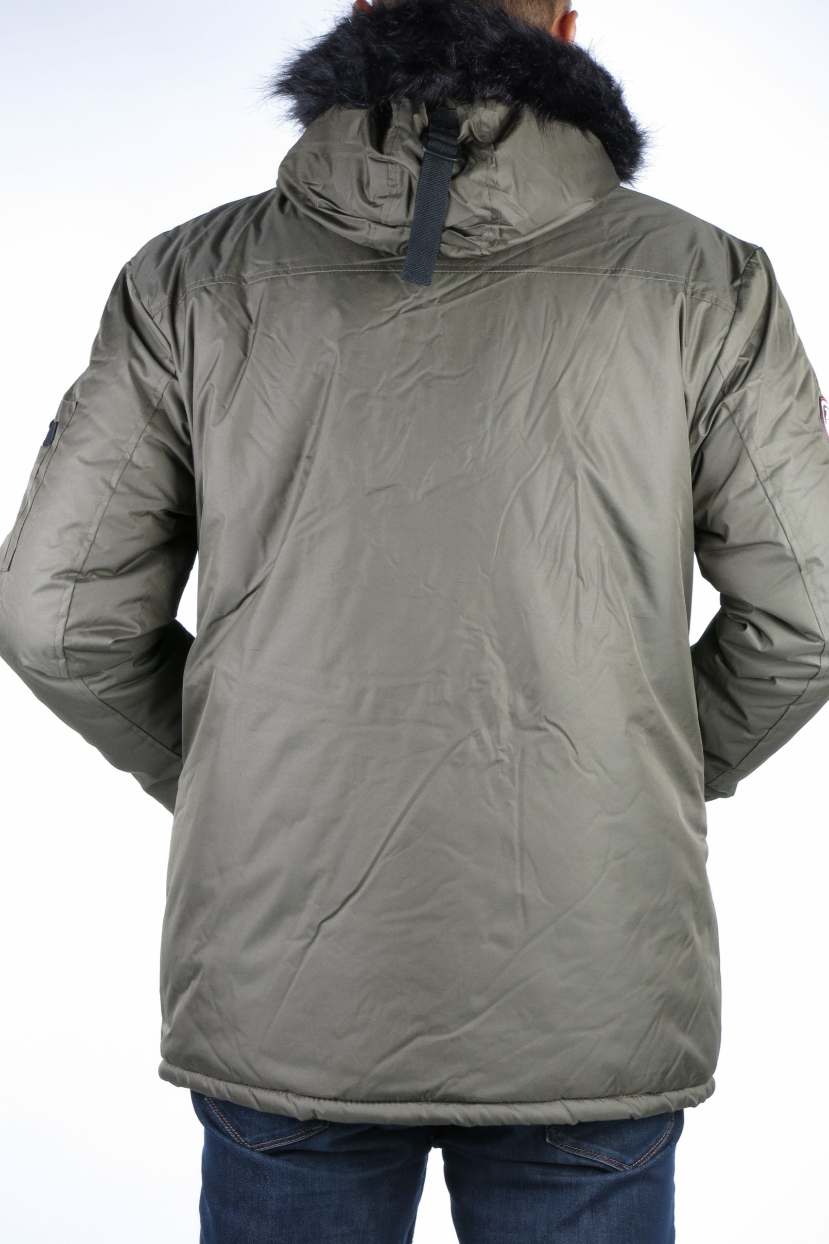 v neck down jacket