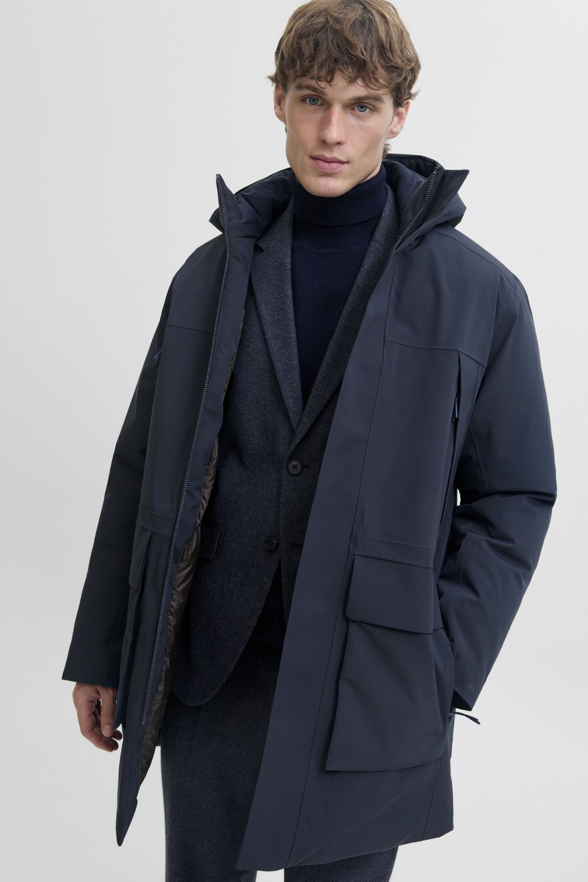 Winter jacket JACK & JONES 12280904-Dark-Navy