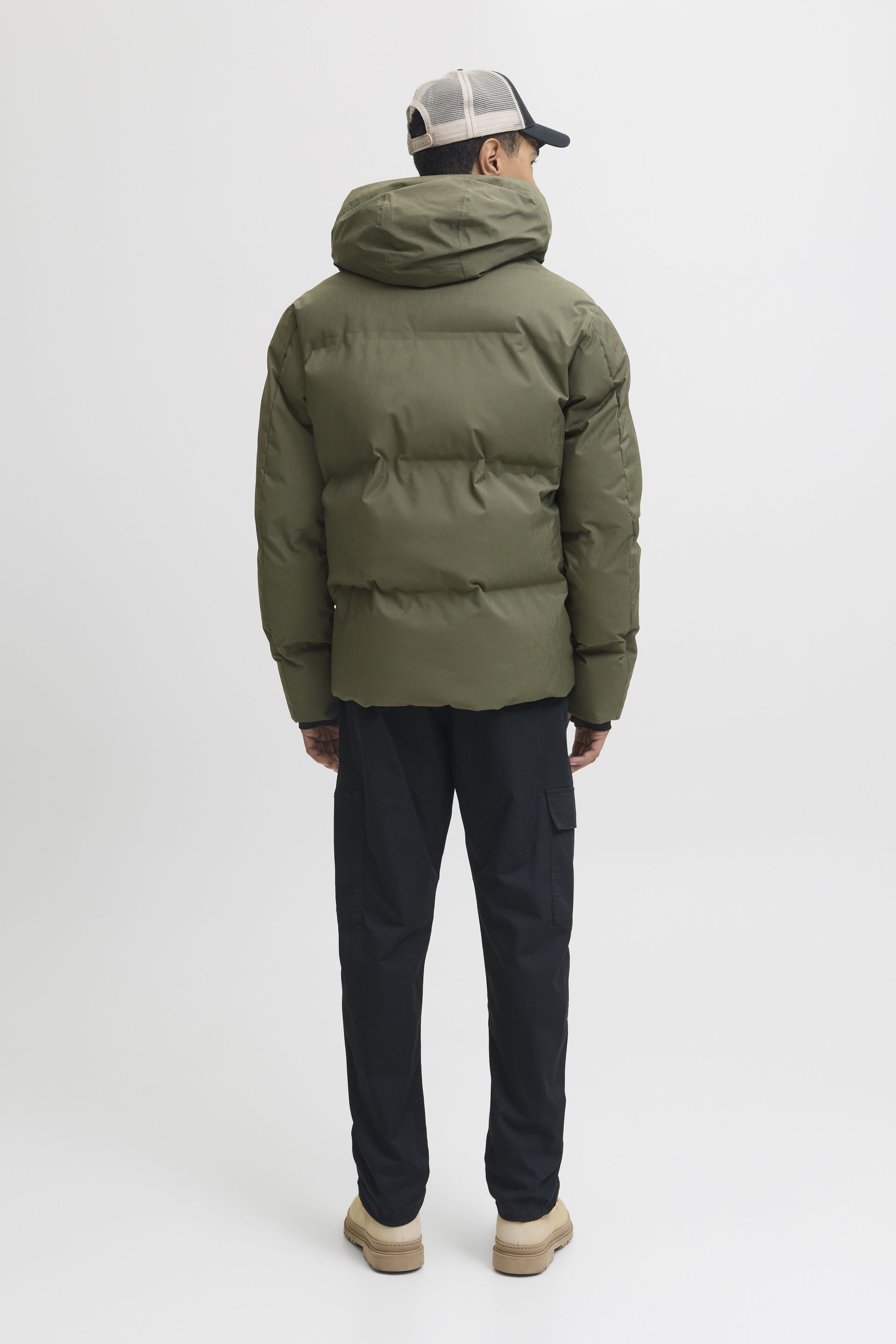 Winter jacket JACK & JONES 12283162-Grape-Leaf