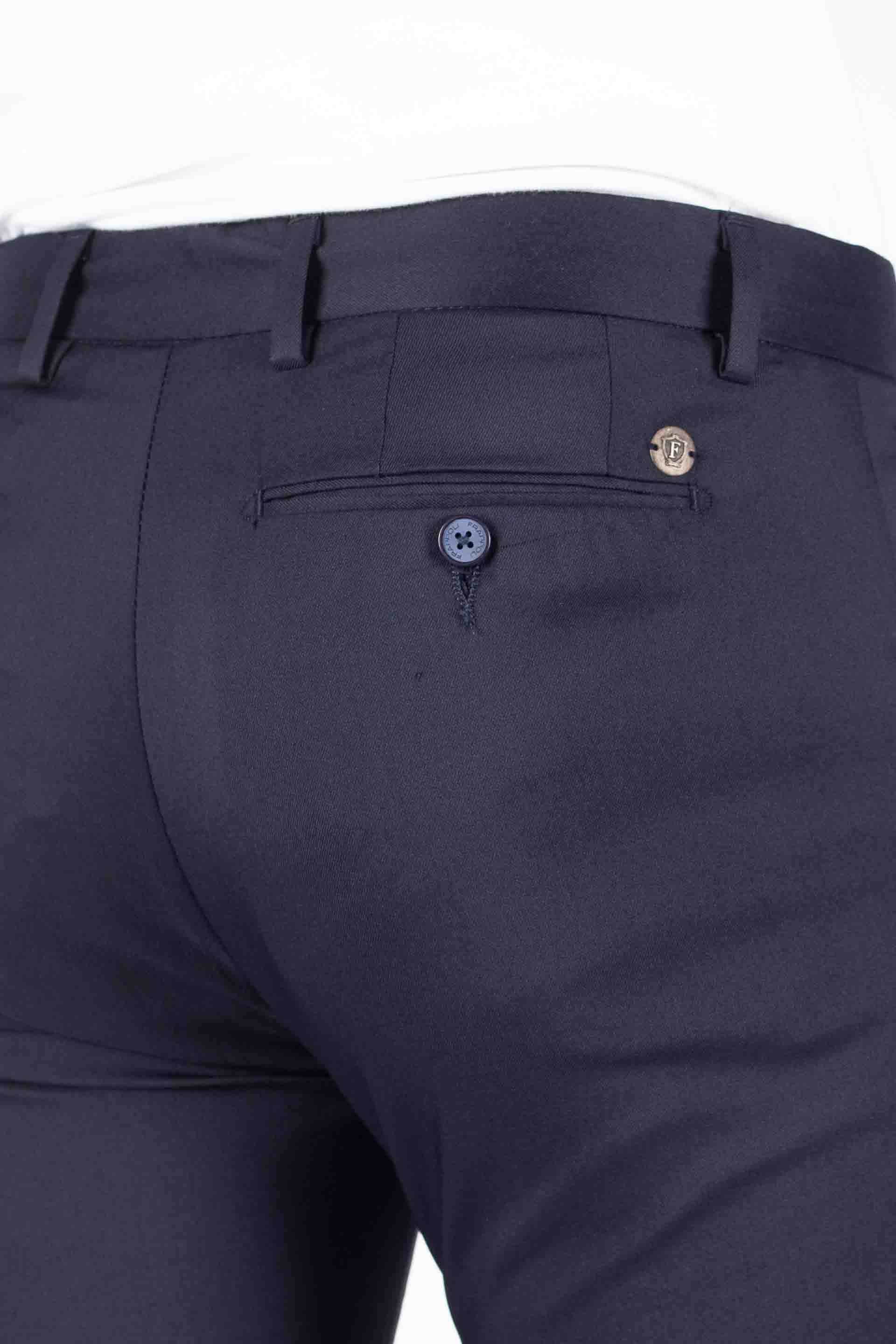 Chino pants FRAPPOLI 1342-JAMES-K-LACIVERT