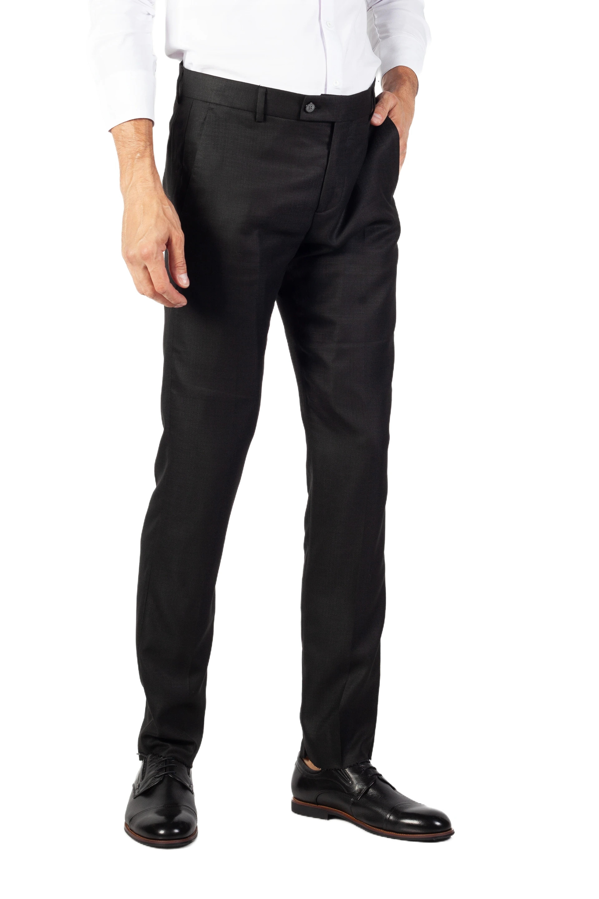 Suit trousers FRAPPOLI 6177-RYANO-SIYAH-PANTS