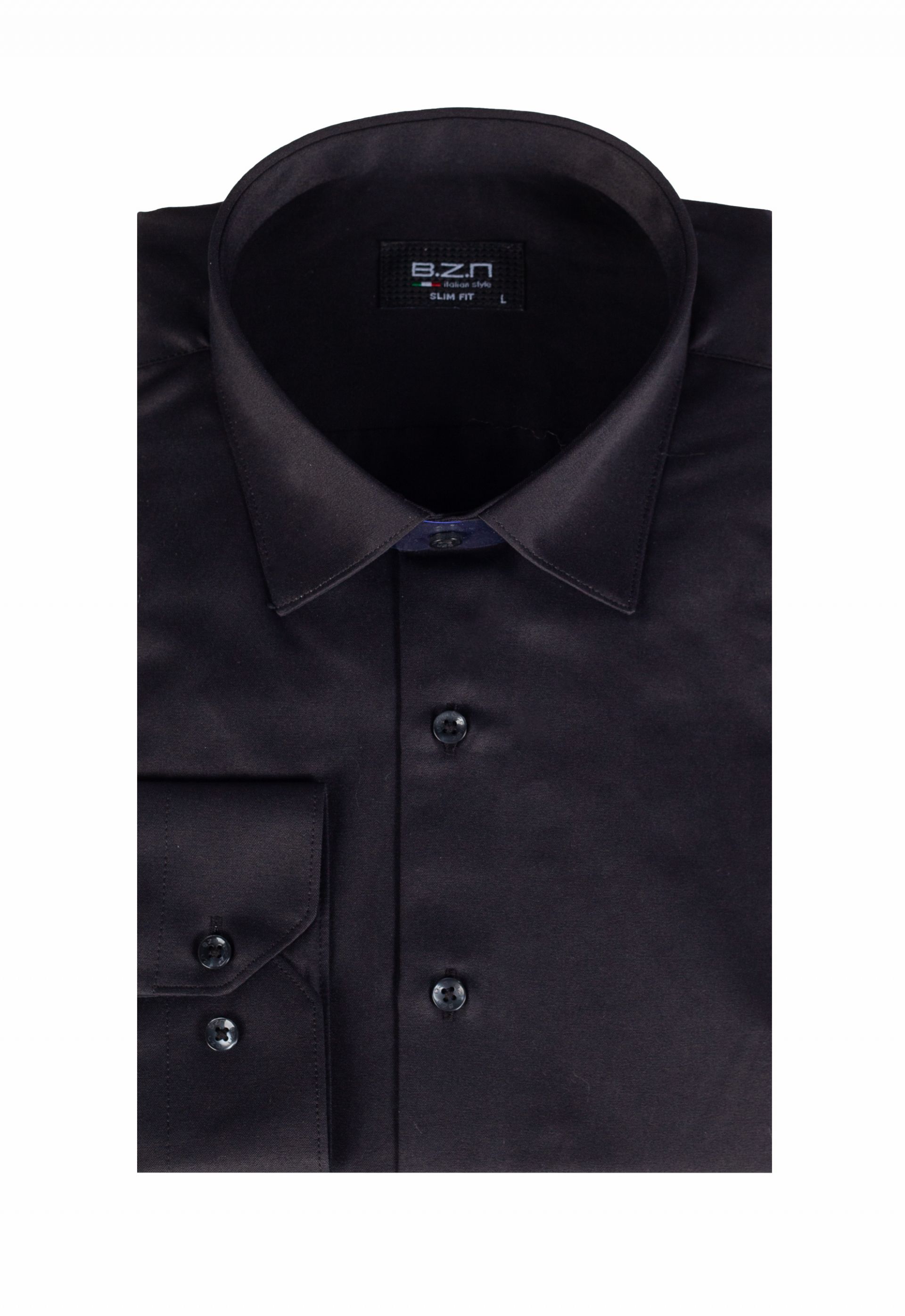 Shirt BZN 1855-S-PP-black