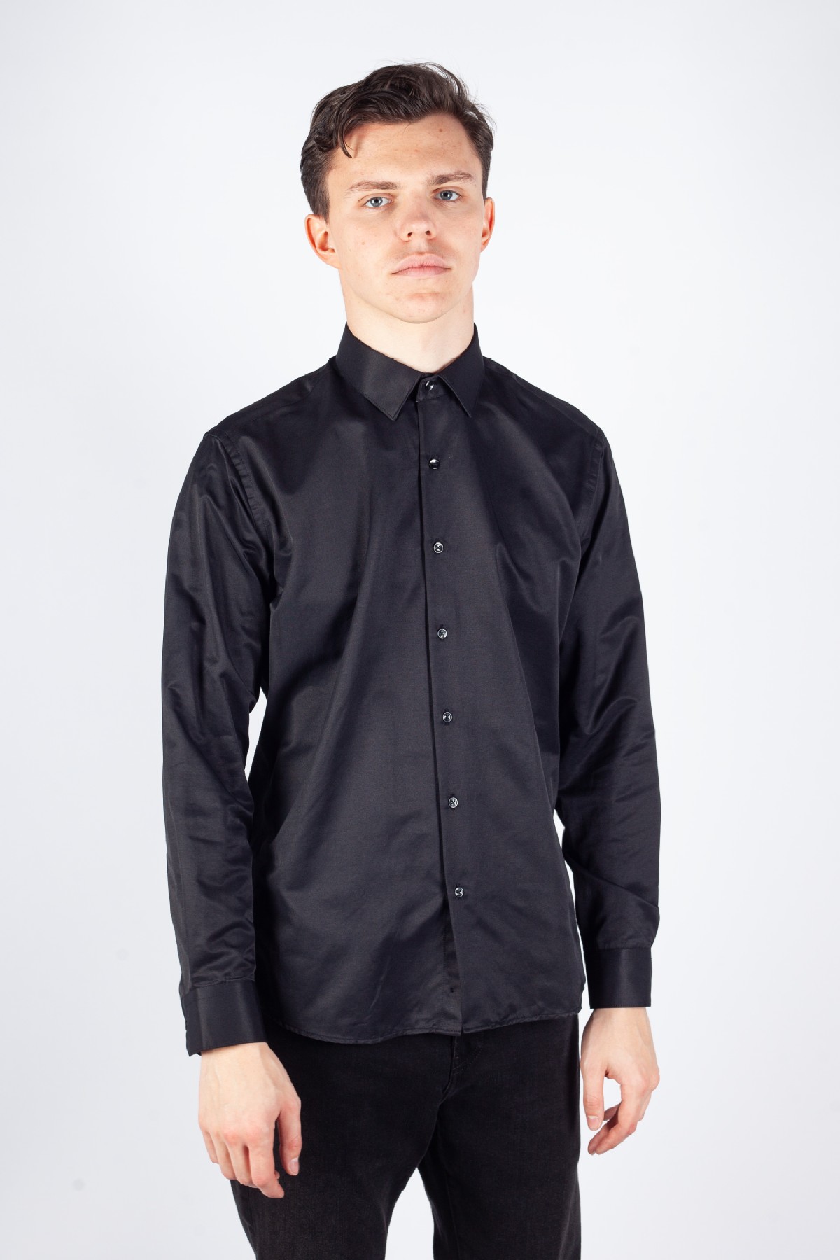 Shirt BZN 1855-S-PP-black