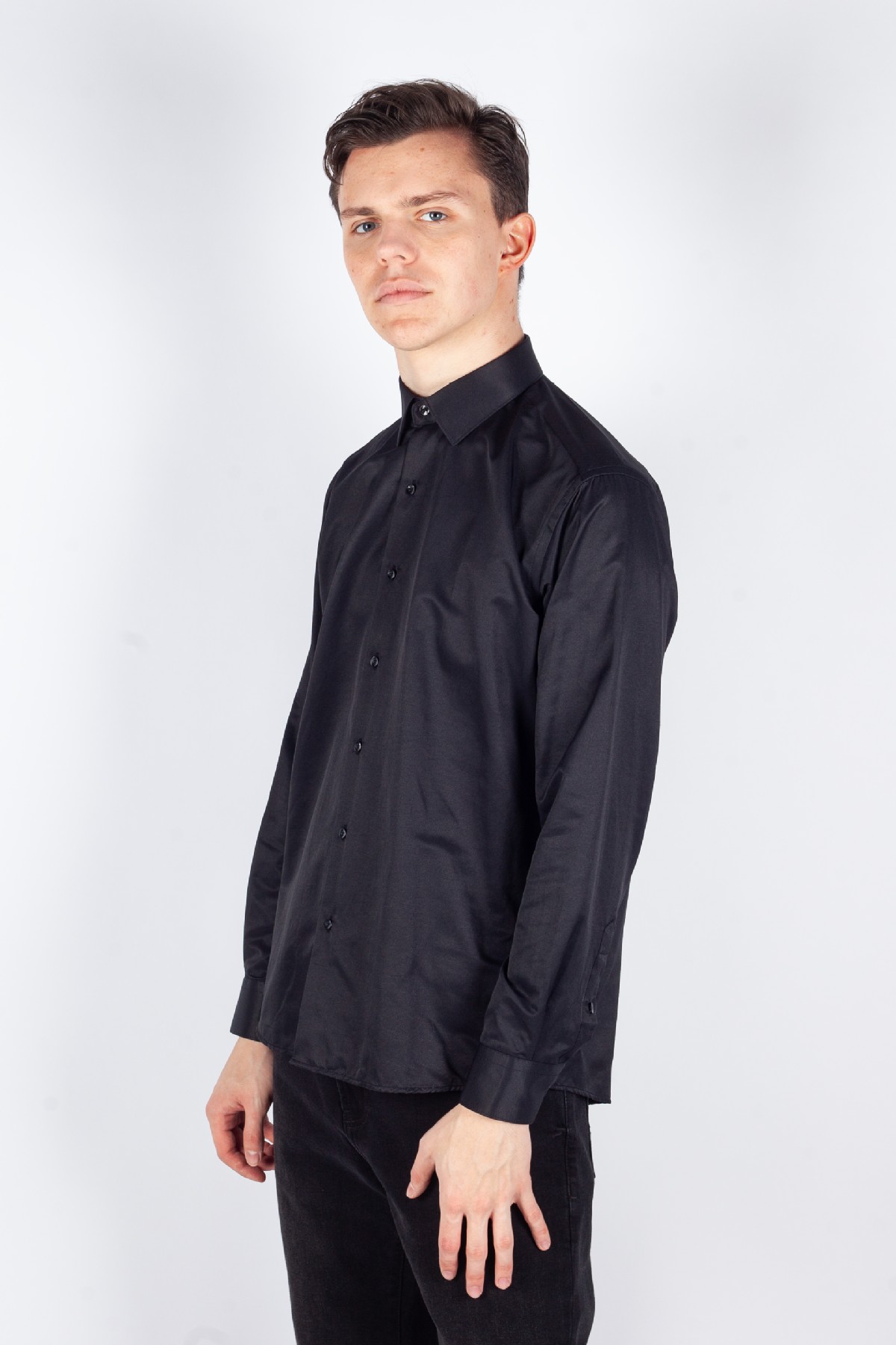 Shirt BZN 1855-S-PP-black