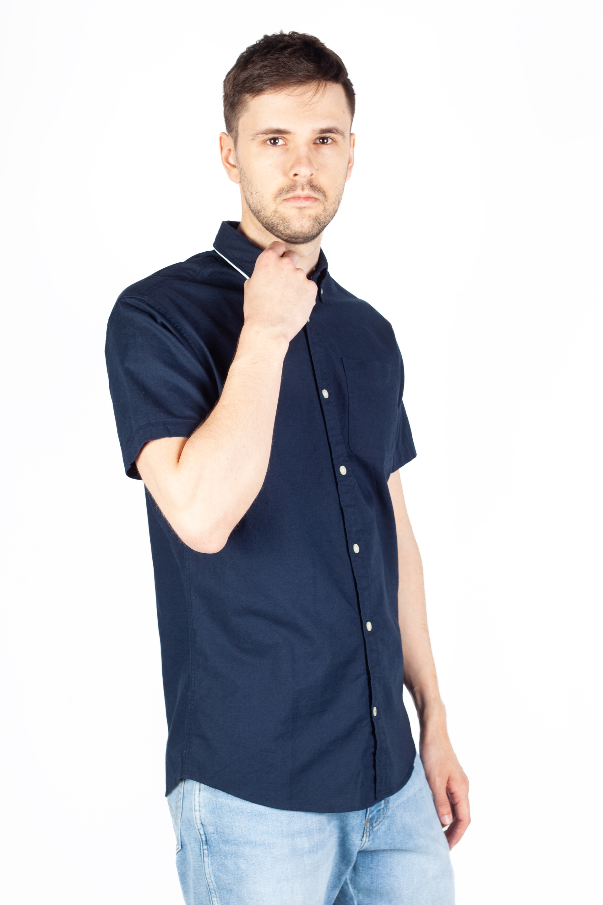 Shirt JACK & JONES 12194281-Navy-Blazer