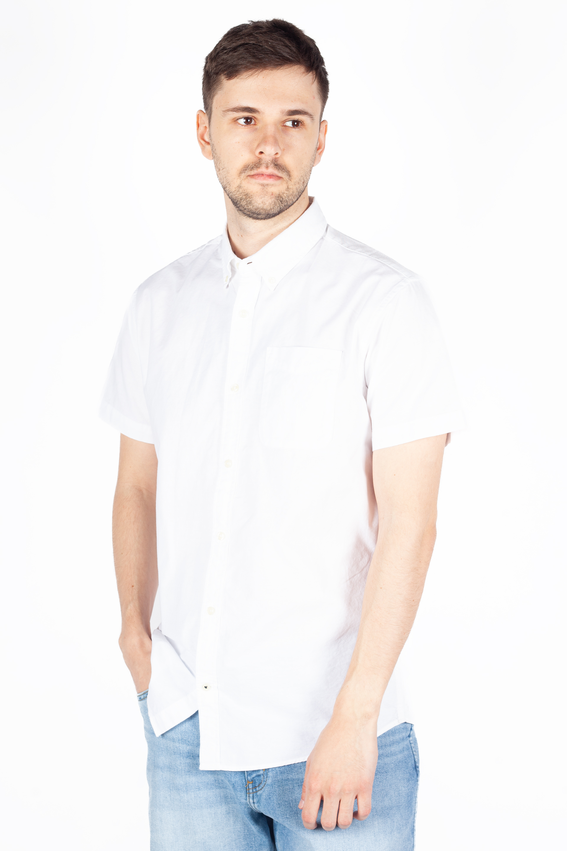 Shirt JACK & JONES 12194281-White