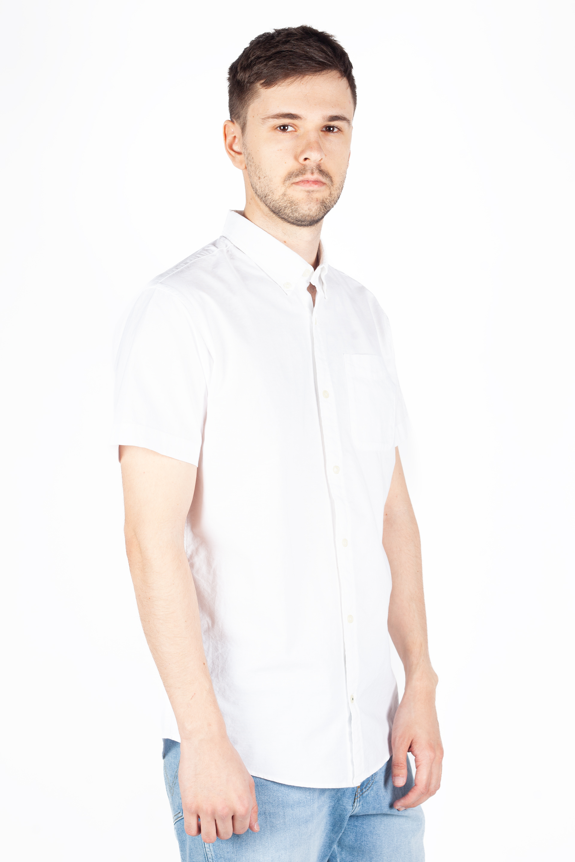 Shirt JACK & JONES 12194281-White