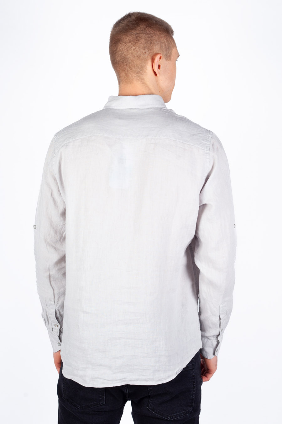 Linen shirt MCL 32746-GRI