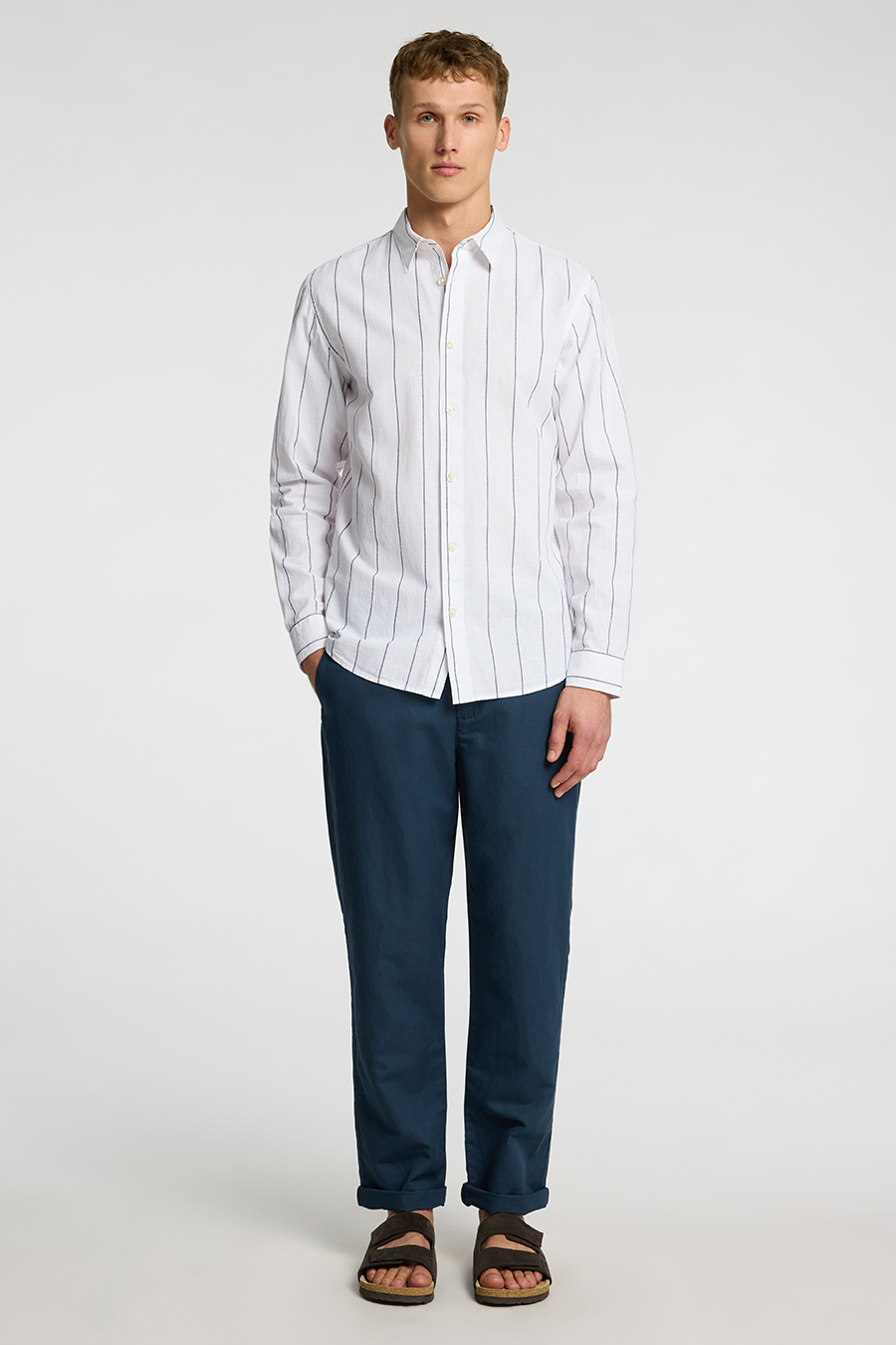 Linen shirt SELECTED 16079056-White