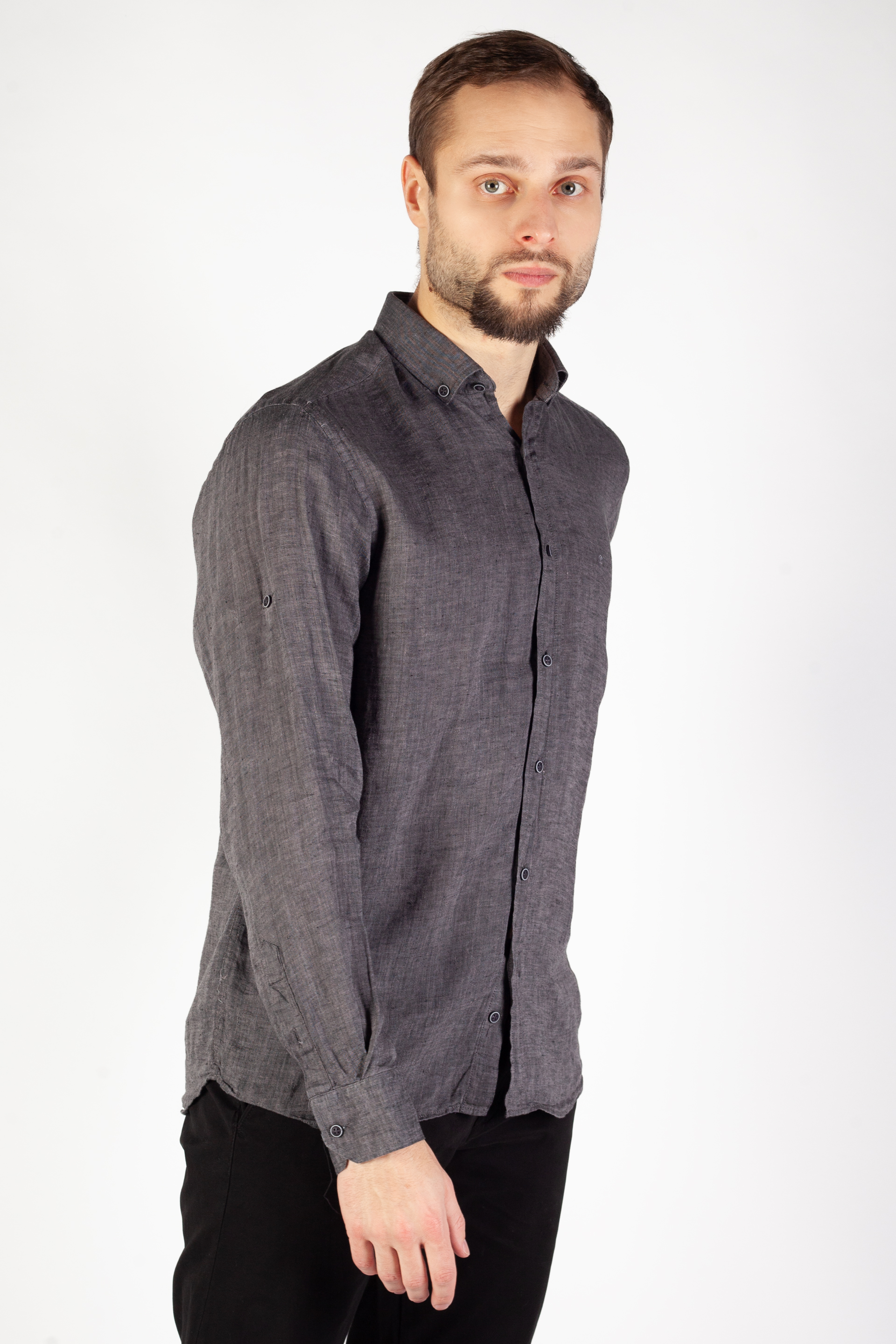 Linen shirt BLK JEANS 9034-7