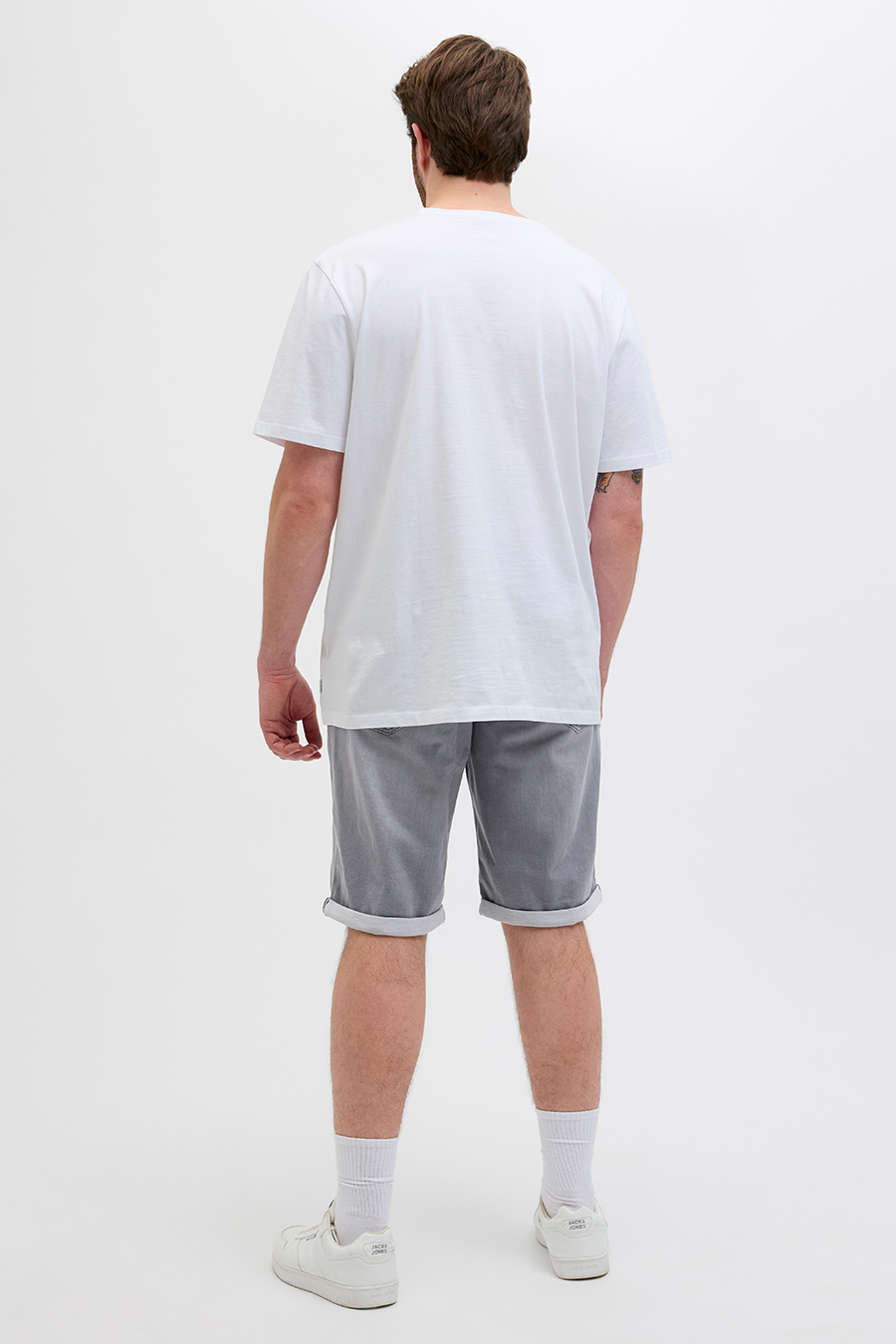 Denim shorts JACK & JONES 12274053-Grey-Denim