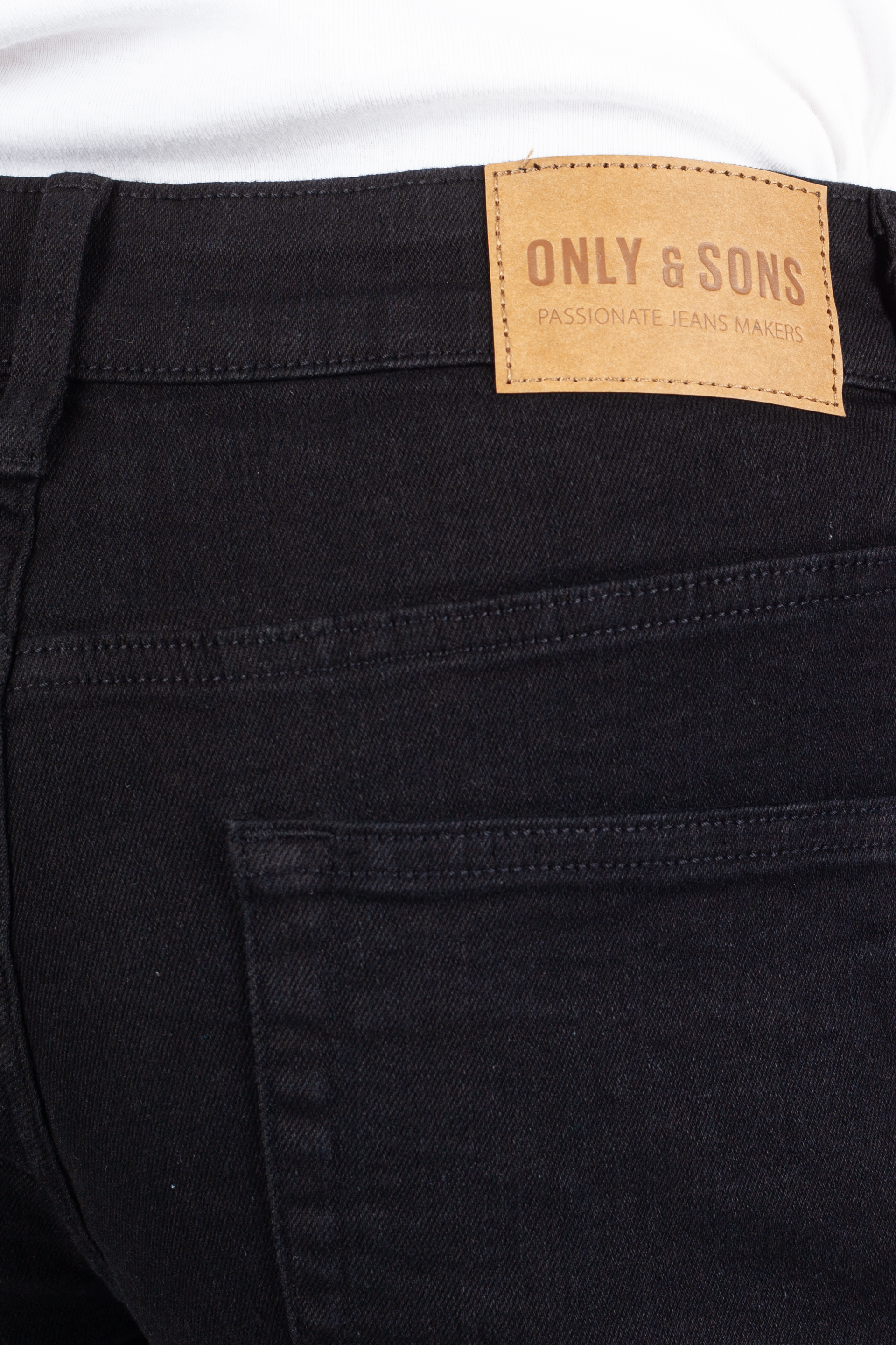 Denim shorts ONLY & SONS 22032925-Black