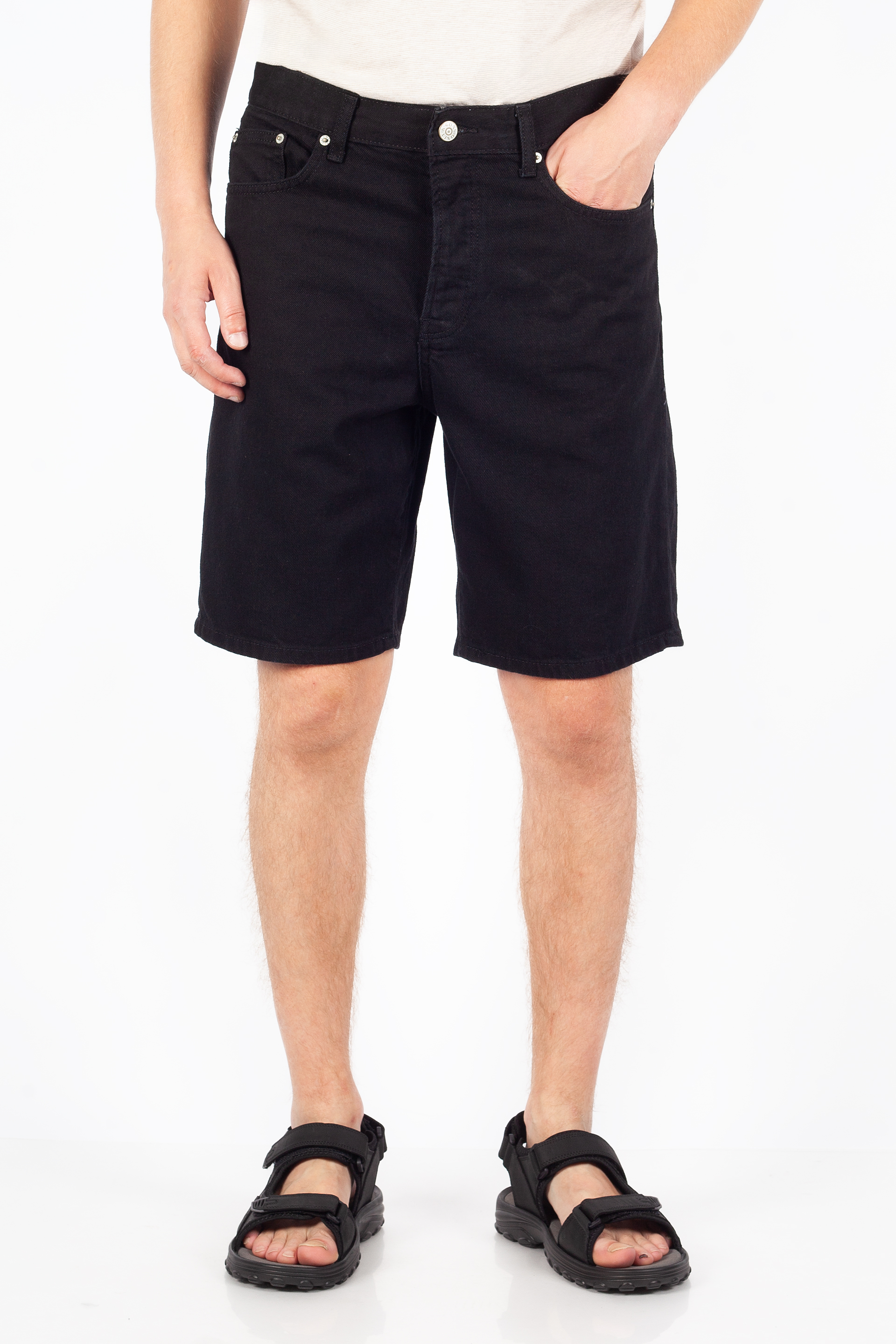 Denim shorts ONLY & SONS 22032930-Black