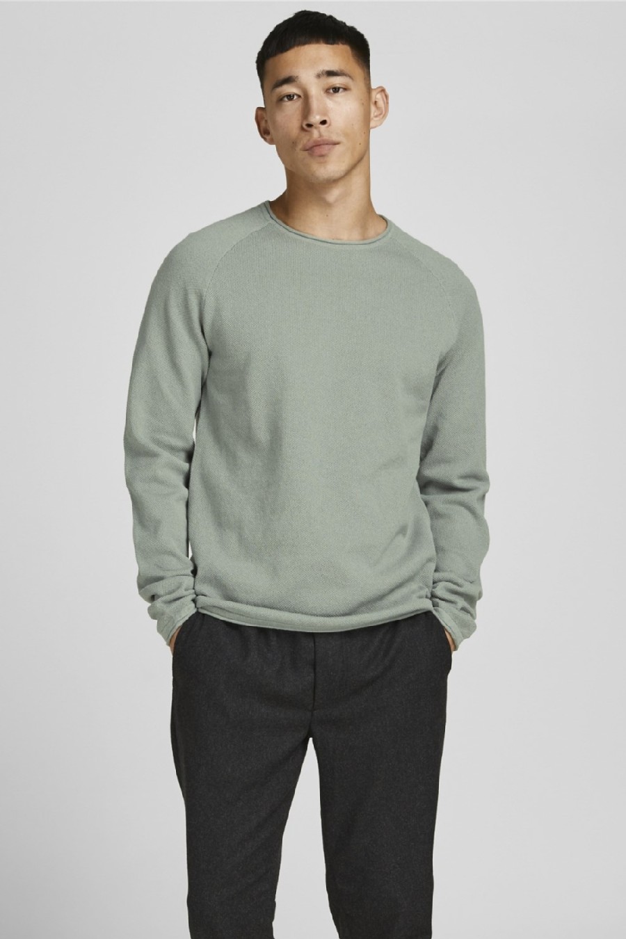 Sweater JACK & JONES 12157321-Slate-Gray