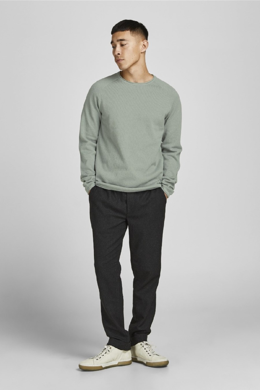 Sweater JACK & JONES 12157321-Slate-Gray