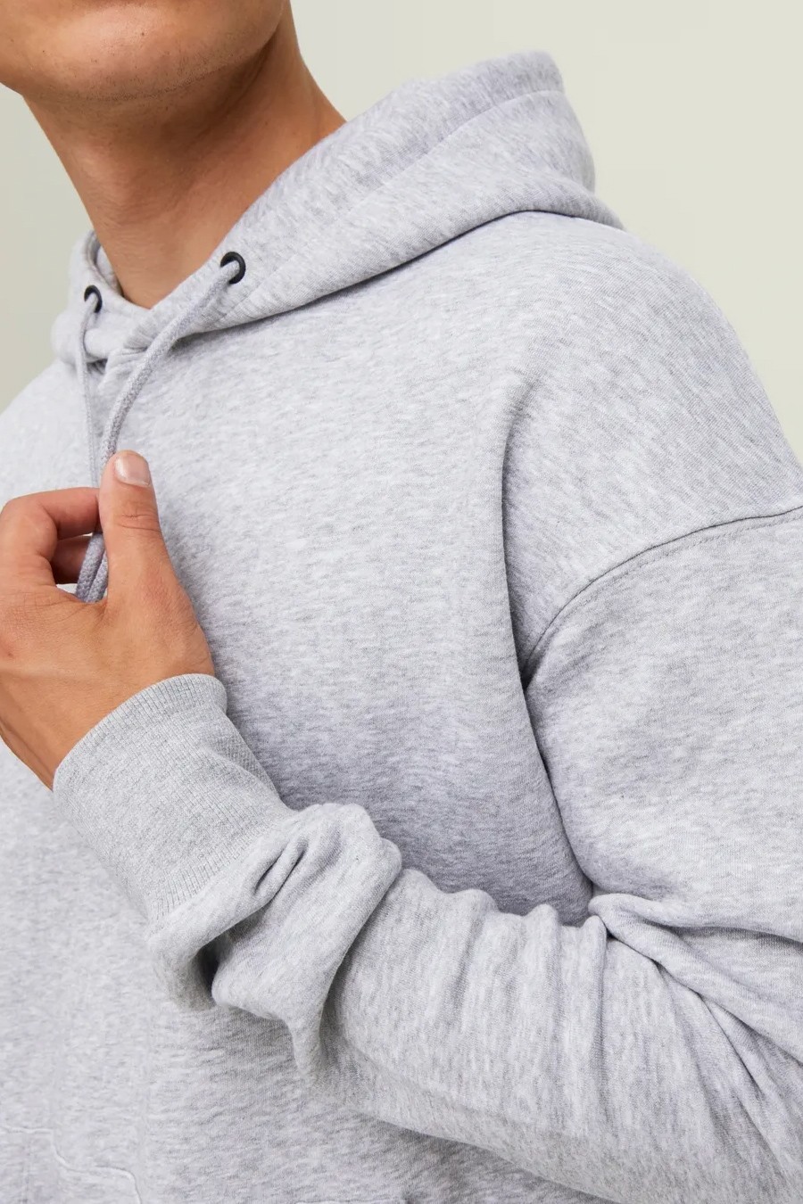 Hoodie JACK & JONES 12208157-LG-Melange