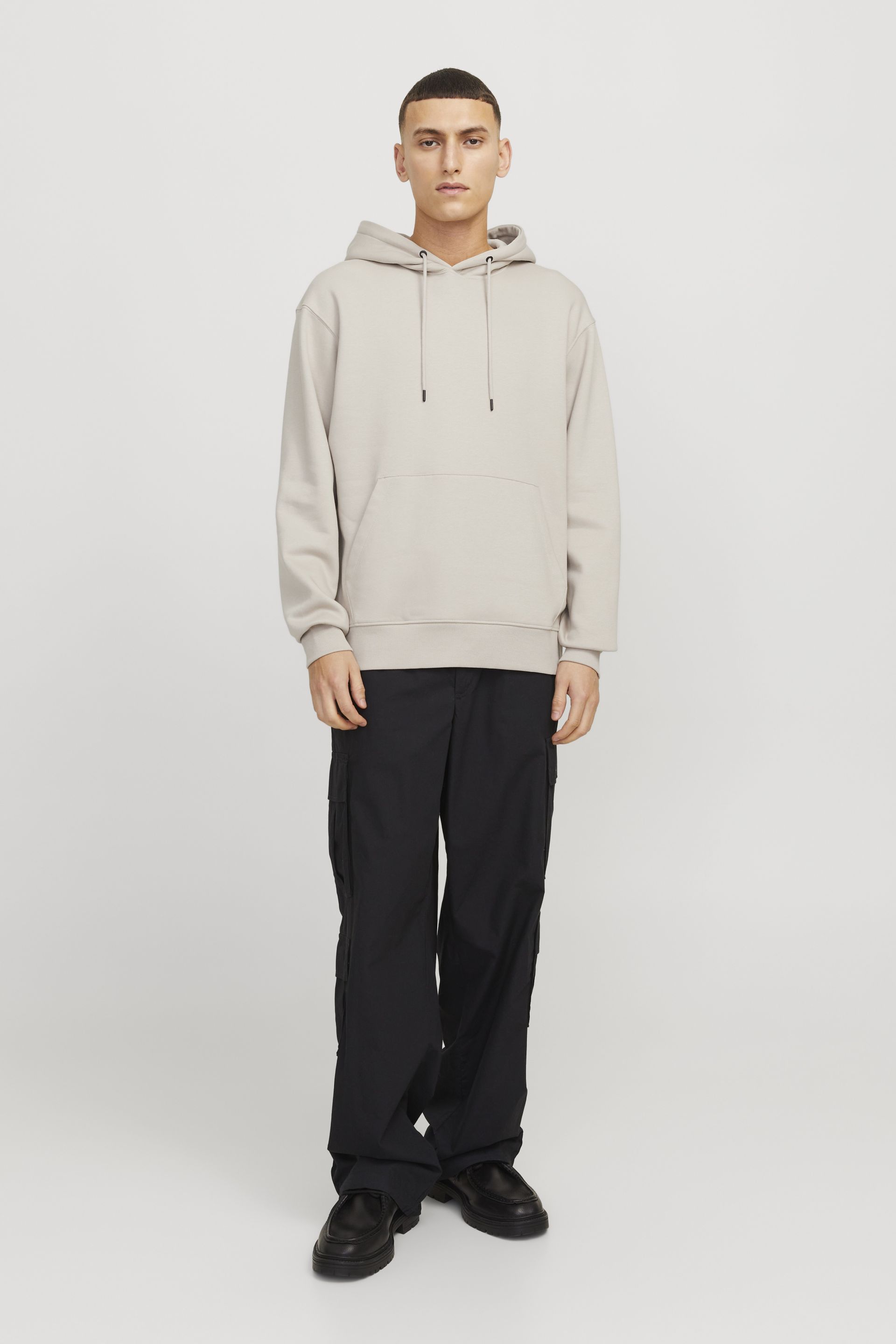 Hoodie JACK & JONES 12208157-Moonbeam