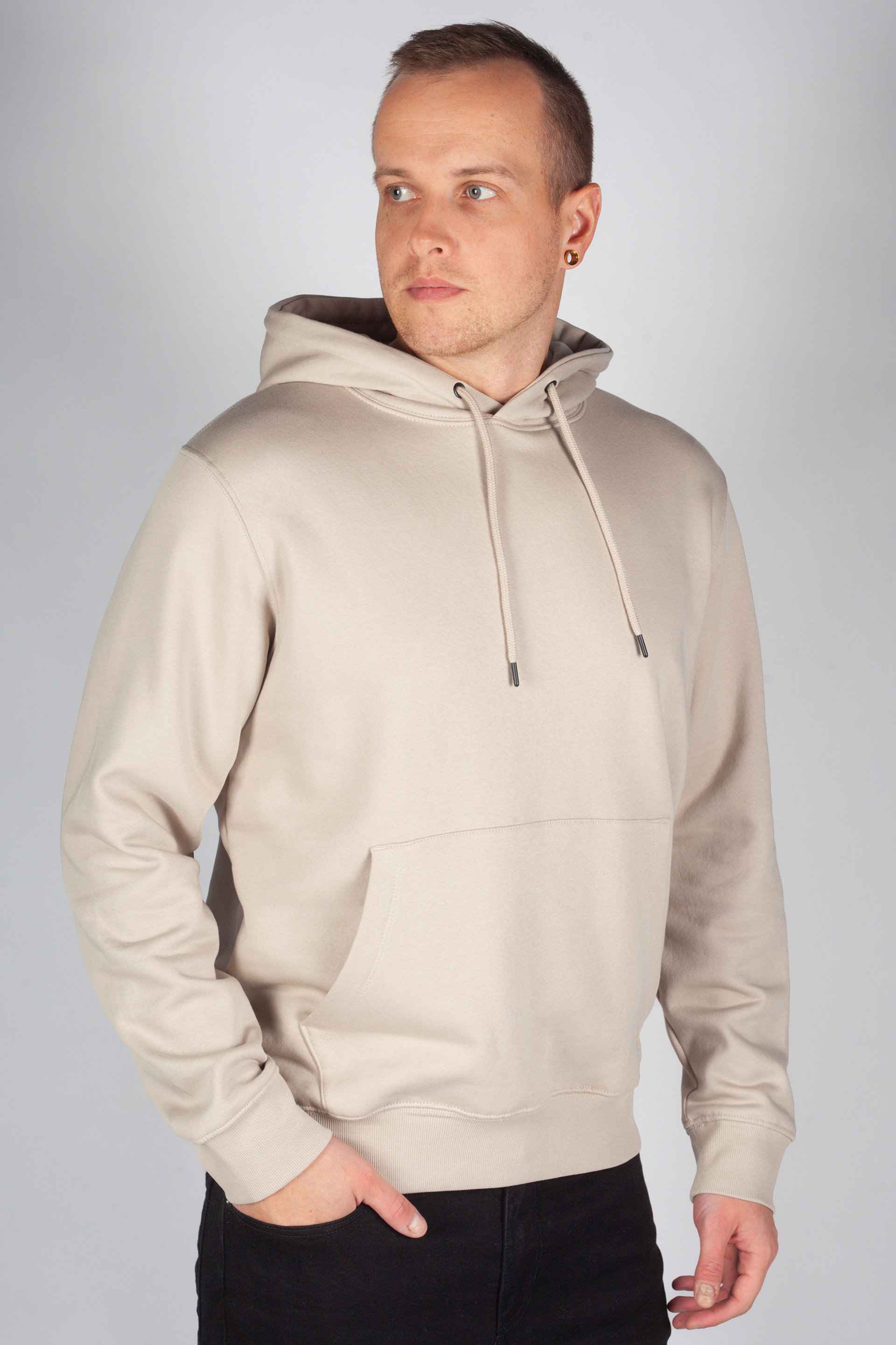 Hoodie JACK & JONES 12208157-Moonbeam