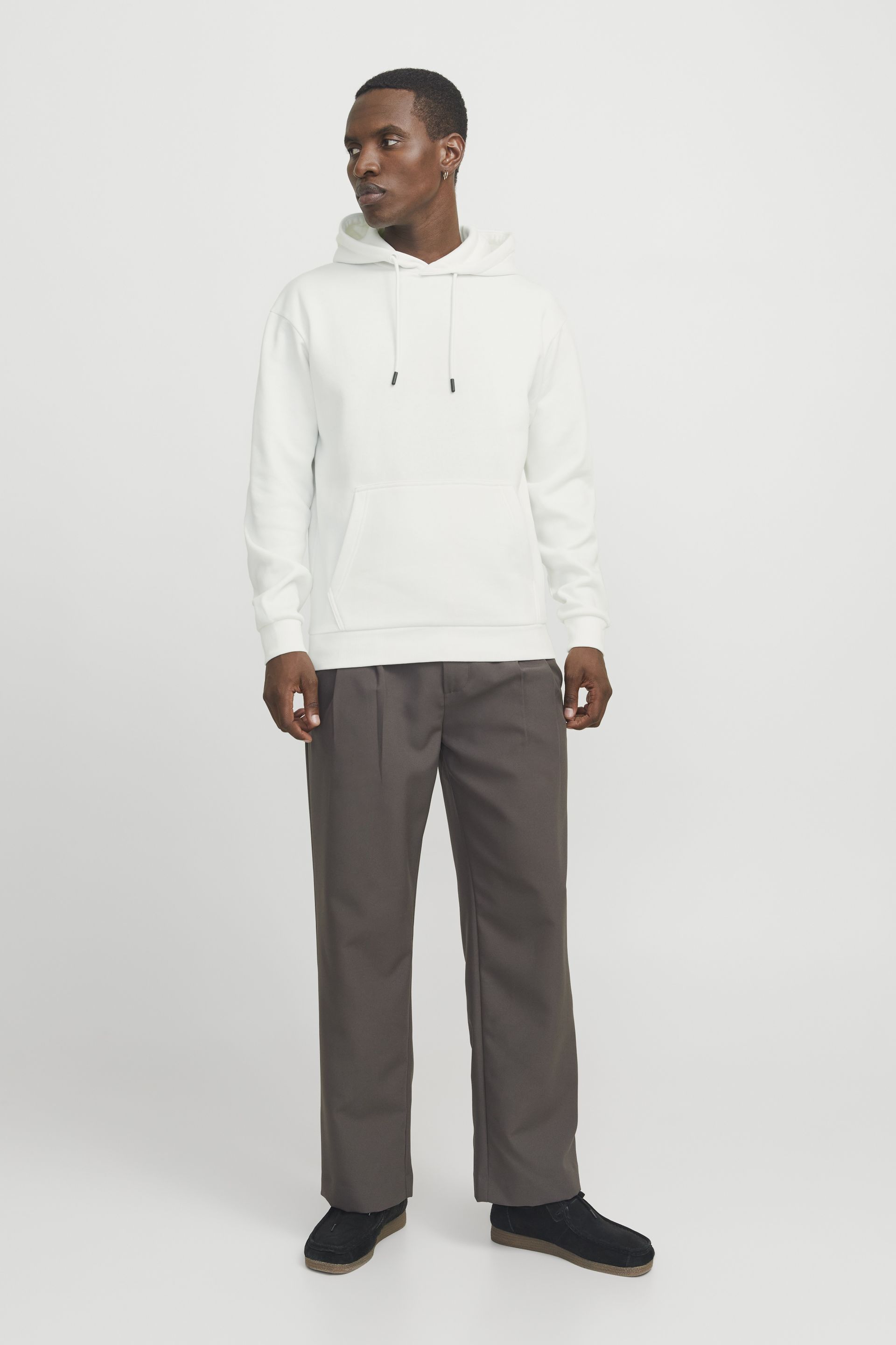 Hoodie JACK & JONES 12249340-Cloud-Dancer