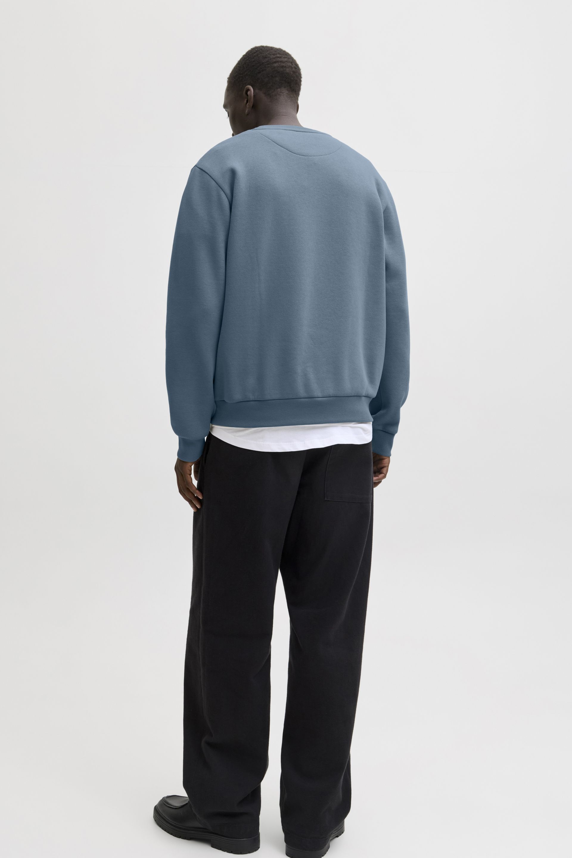 Hoodie JACK & JONES 12249341-Blue-Mirage