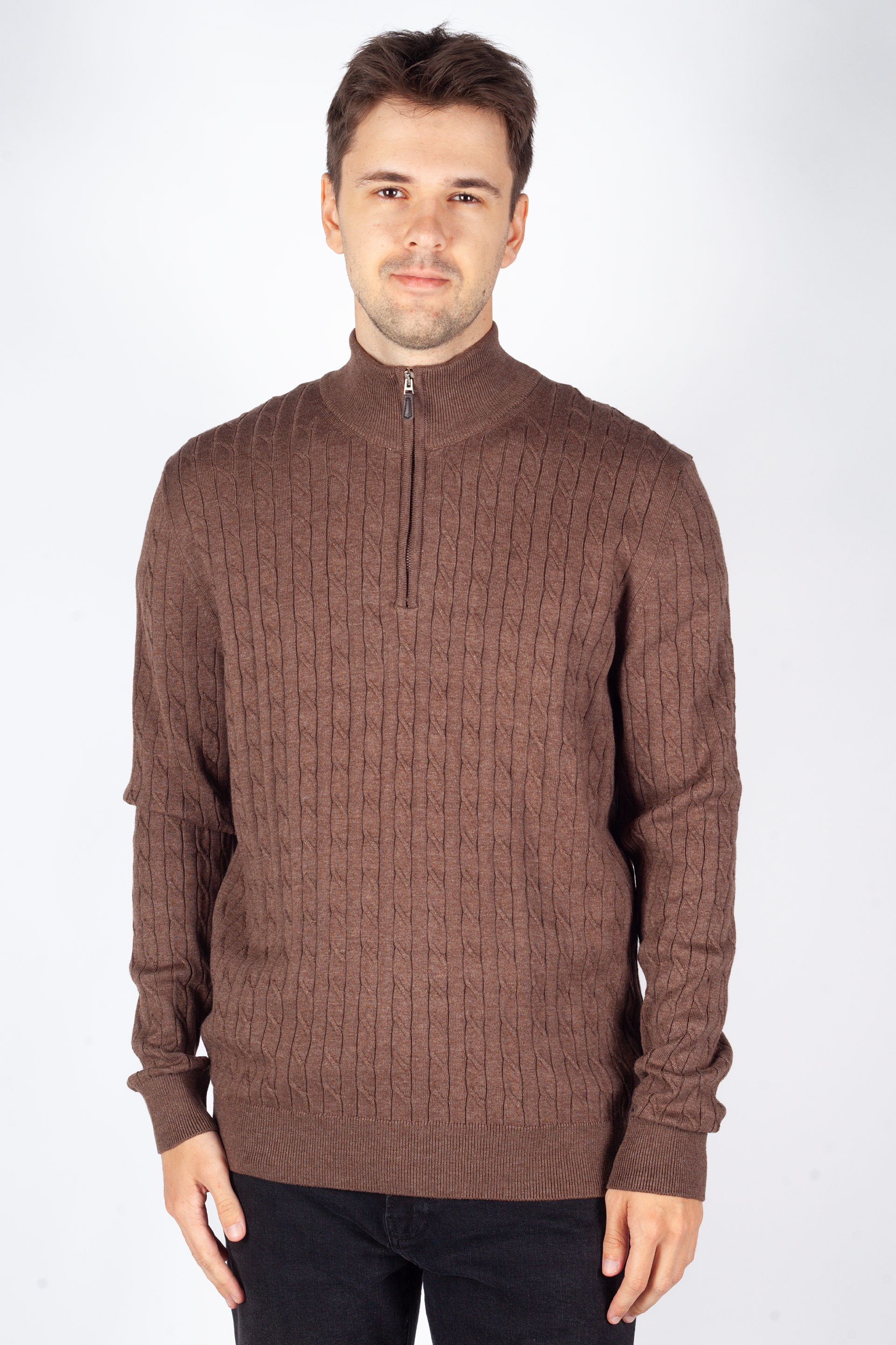 Sweater FRAPPOLI 4756-FOCUS-KAHVE