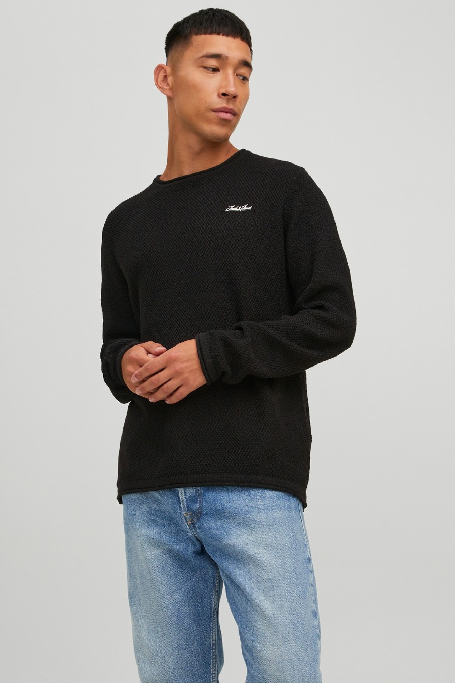 Sweater JACK & JONES 12204645-Black