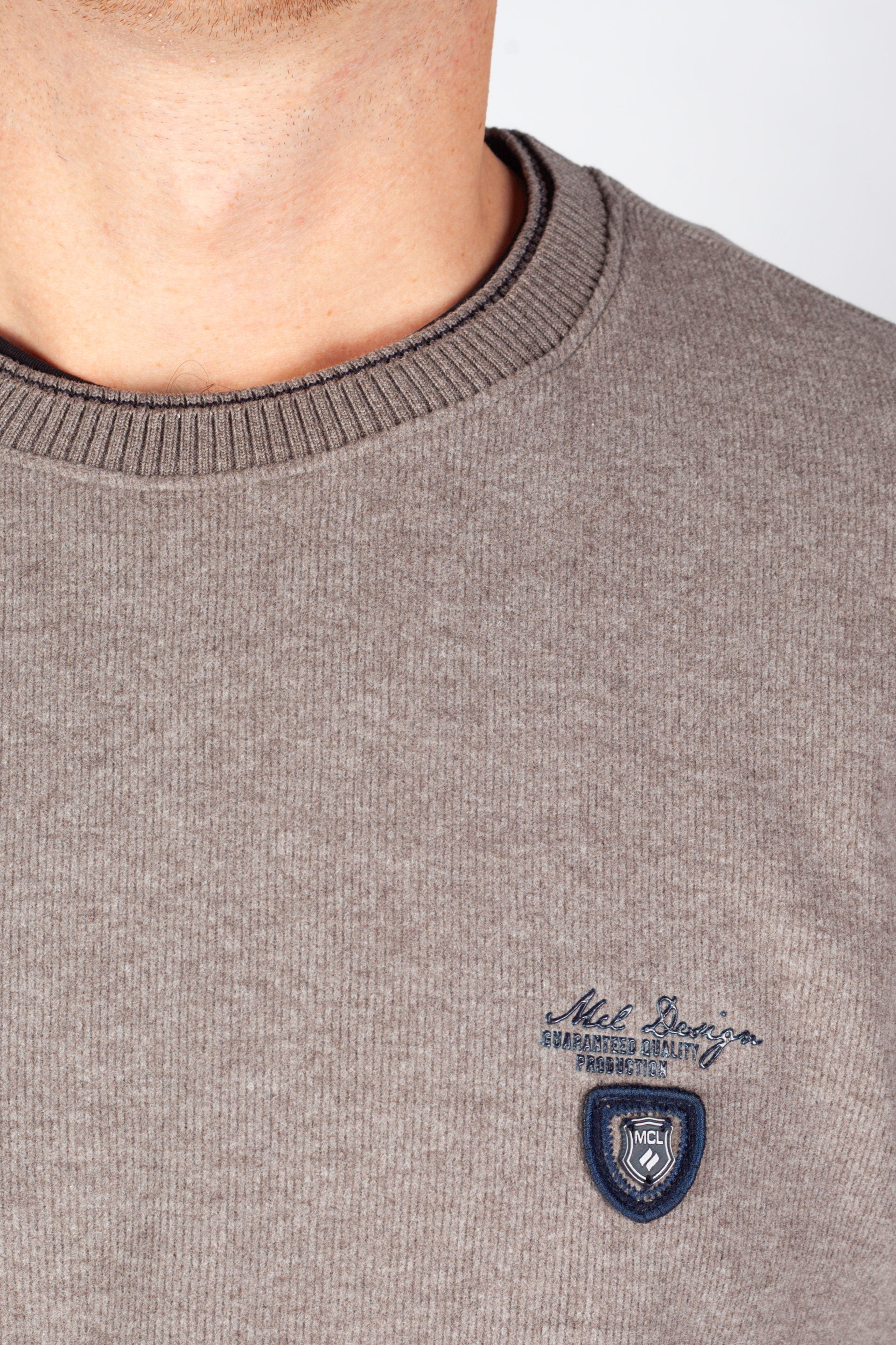 Sweater MCL 27643-KAHVE-MELANJ