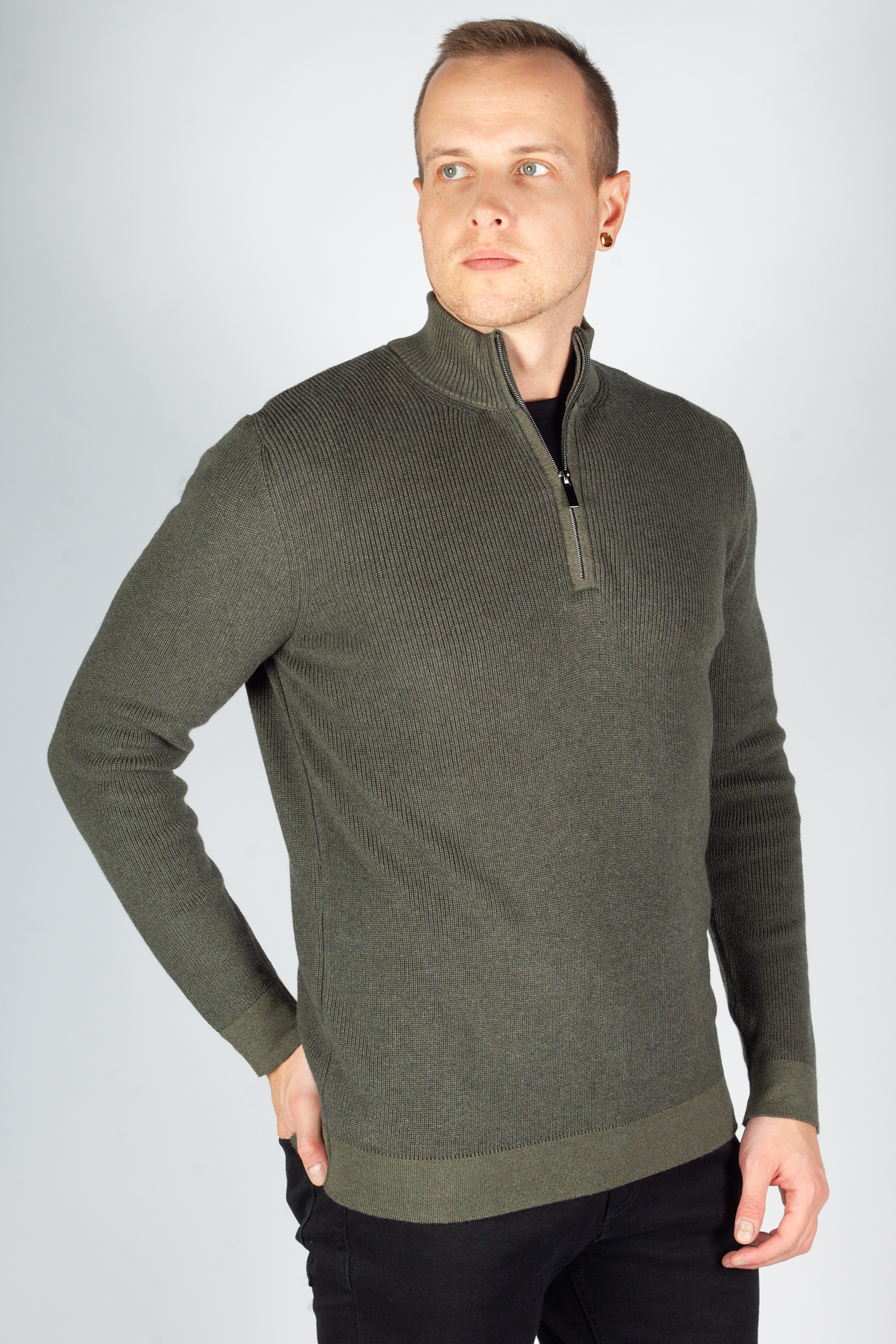 Sweater MCL 33812-HAKI-MELANJ