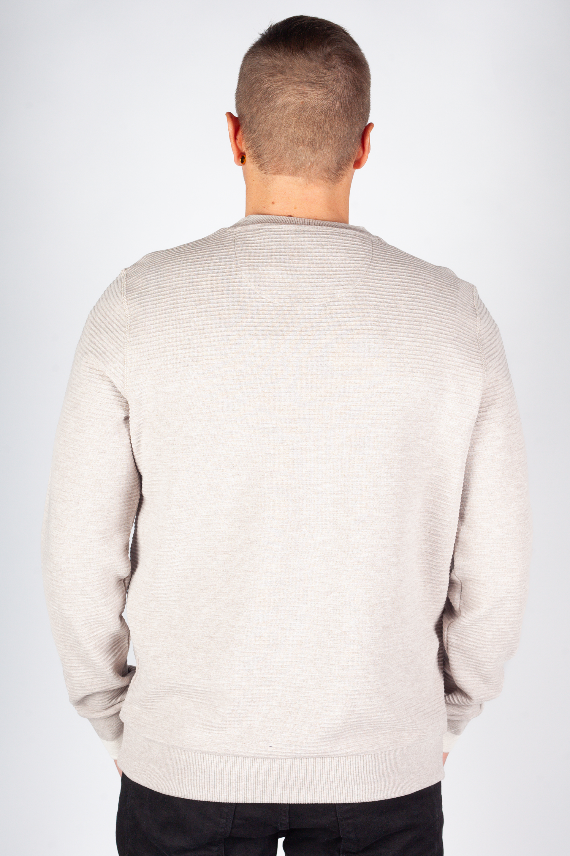 Sweater MCL 36829-TOPRAKMELANJ