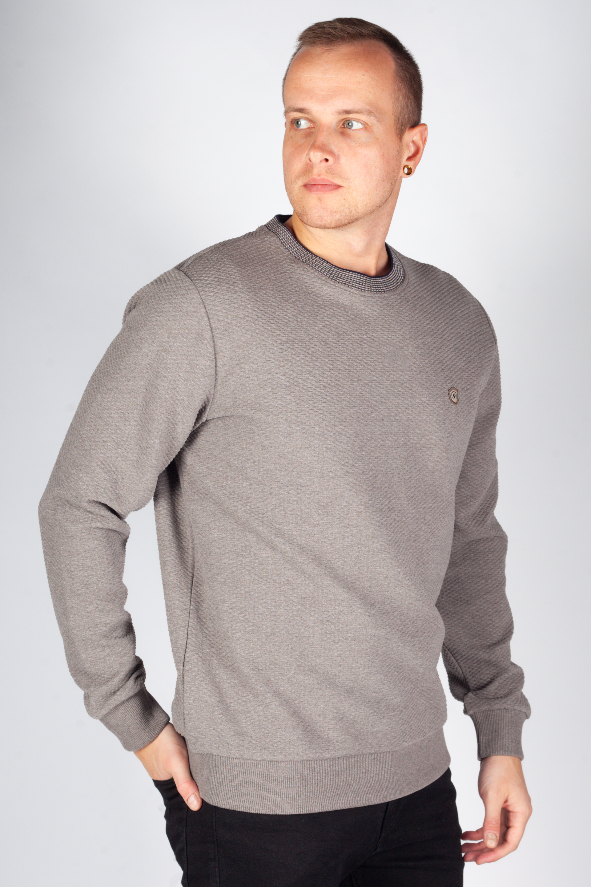 Sweater MCL 36920-KAHVE-MELANJ