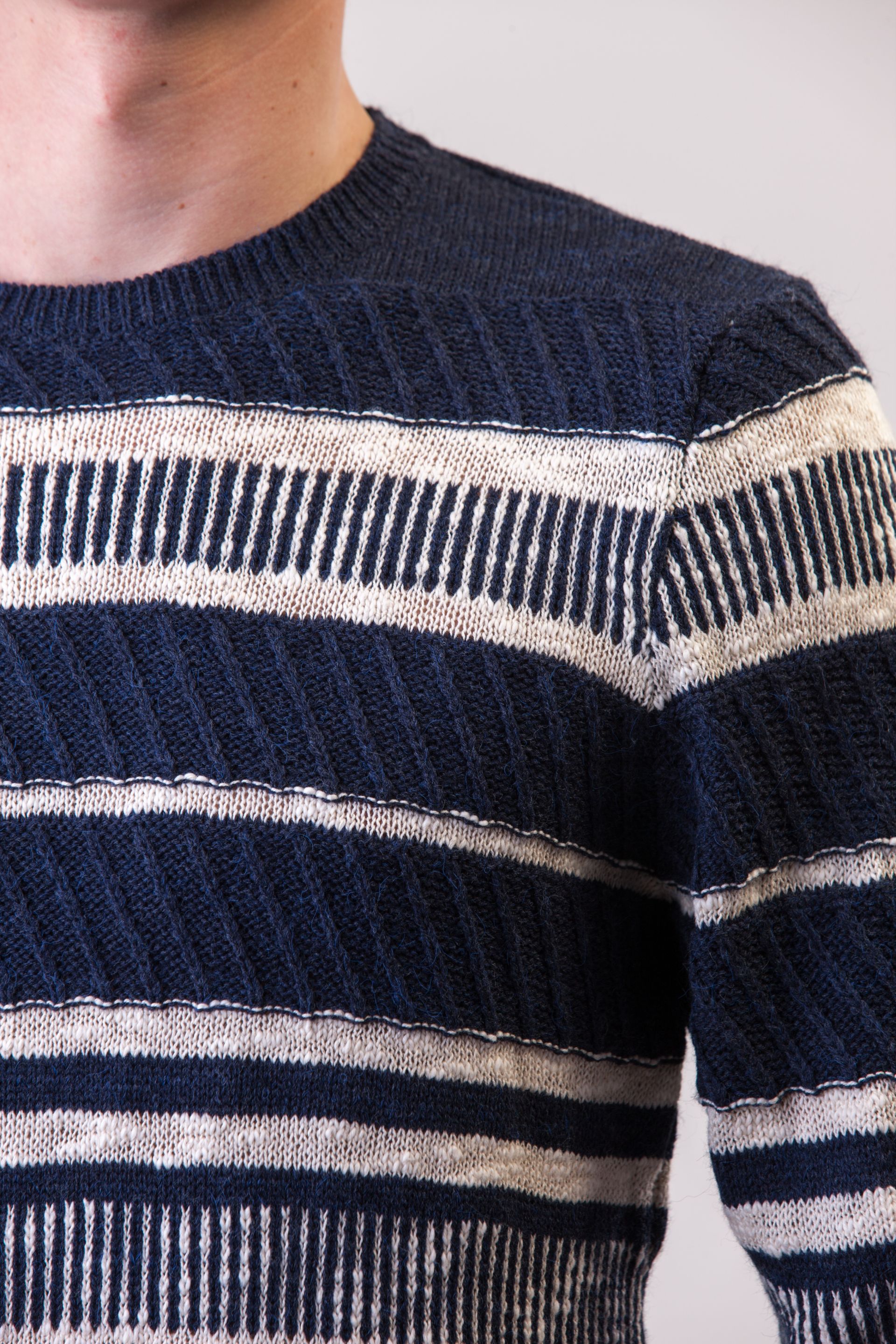 Sweater XINT 18351-LACIVERT