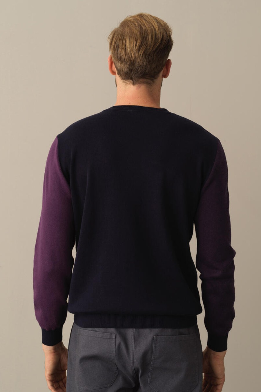 Sweater XINT 801655-LACIVERT