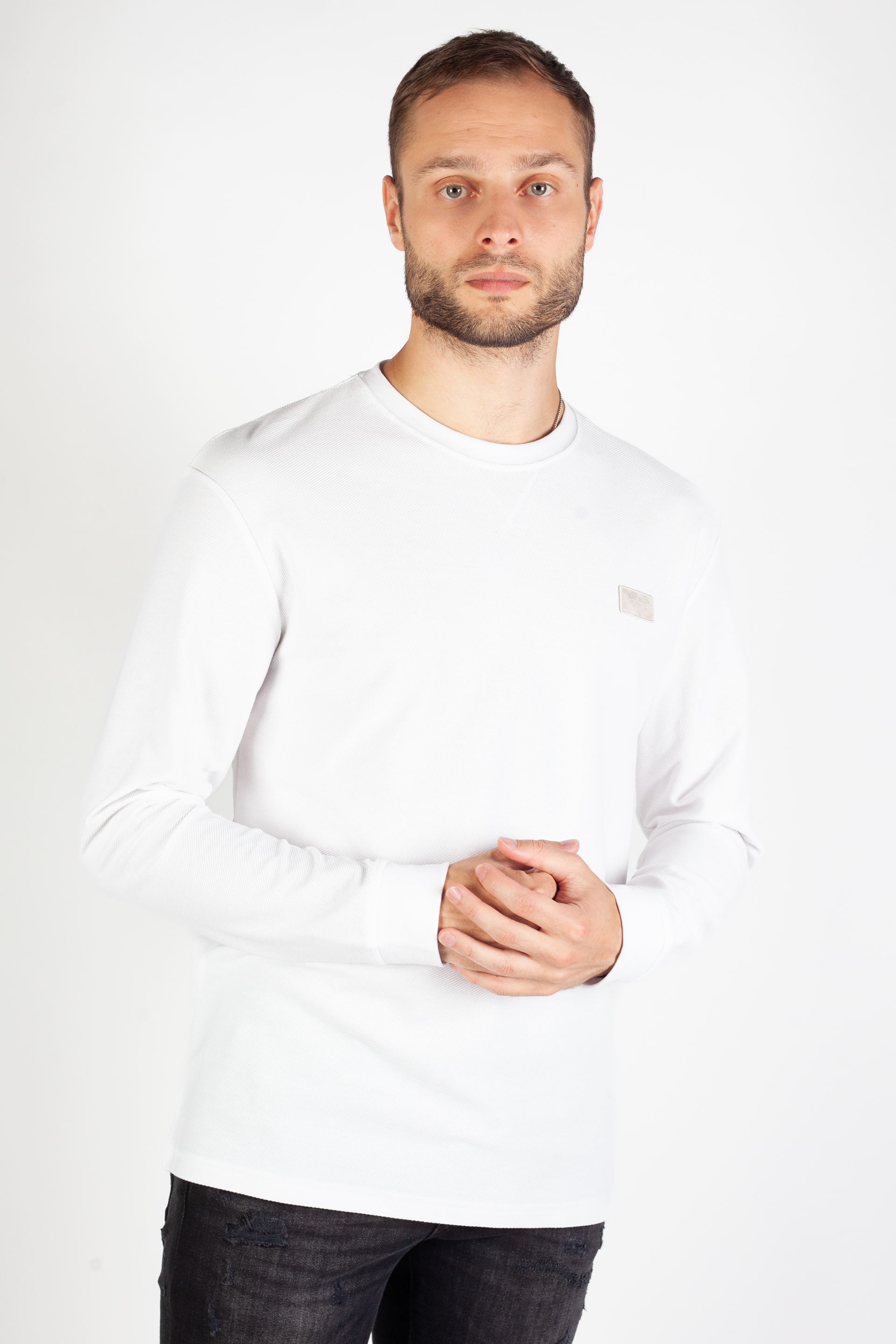 Long-sleeve T-shirt JACK & JONES 12240278-White