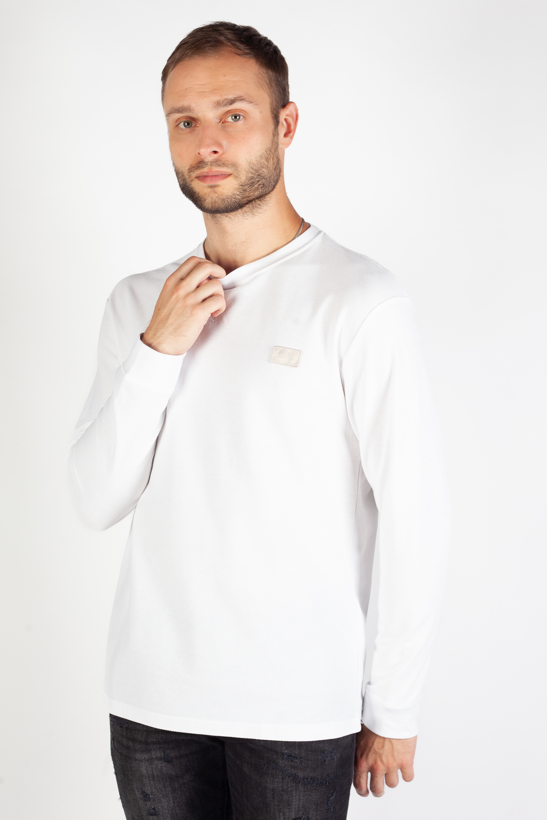 Long-sleeve T-shirt JACK & JONES 12240278-White
