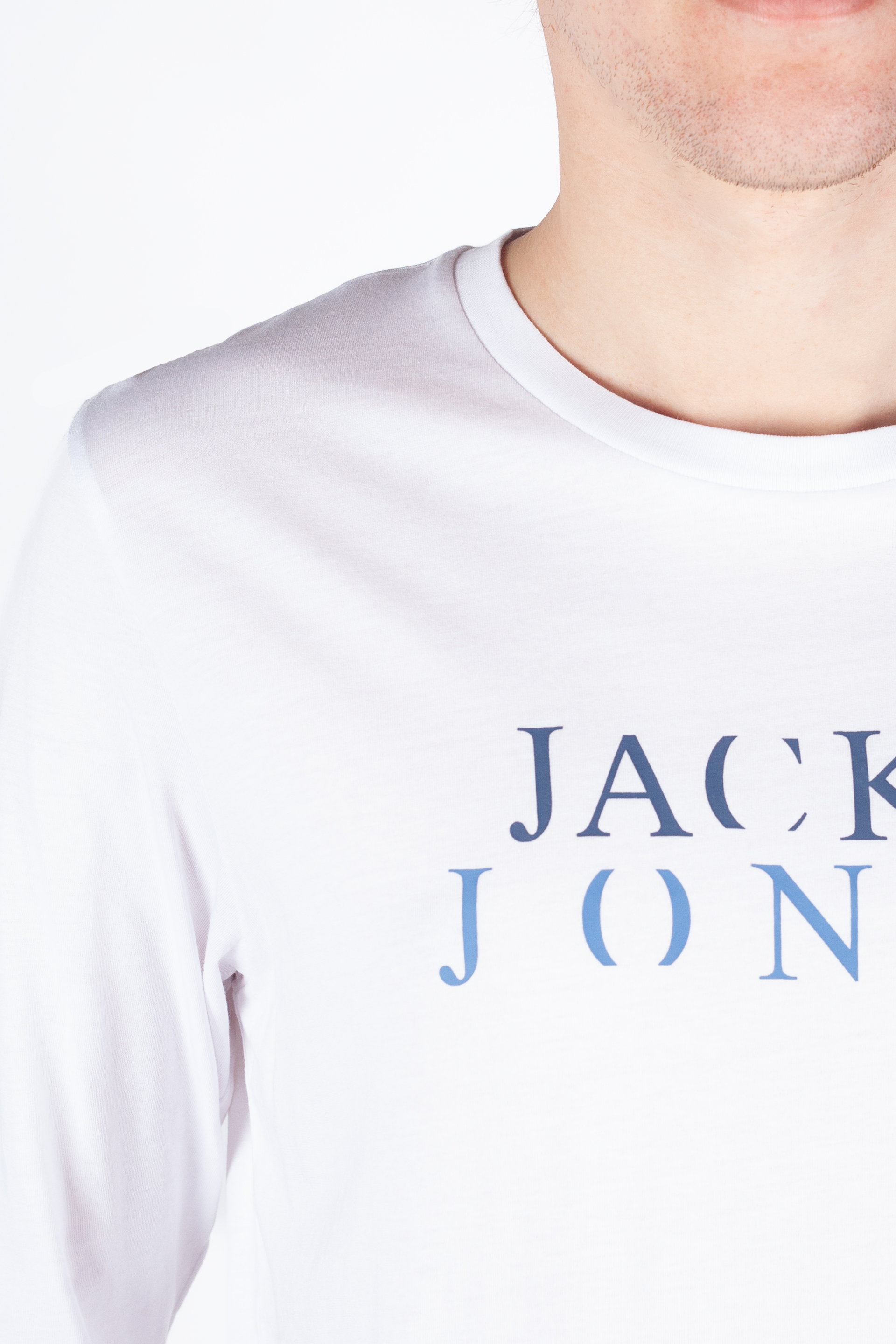 Long-sleeve T-shirt JACK & JONES 12244403-White