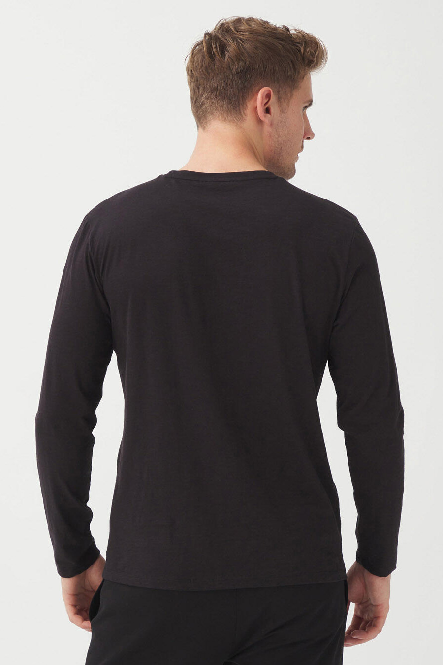 Long-sleeve T-shirt XINT 501787-SIYAH