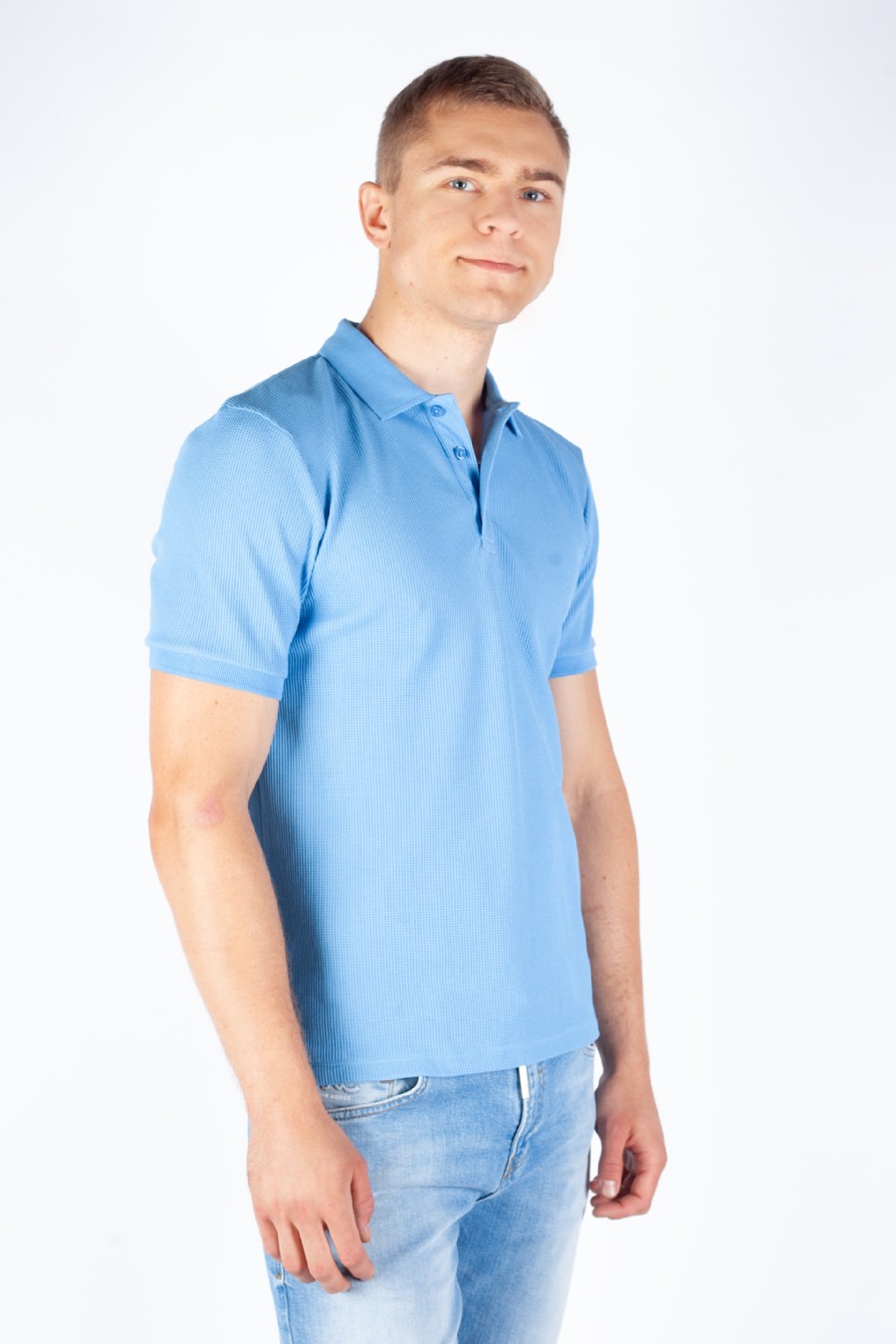 Polo shirt FRAPPOLI 2862-BOSTON-MAVI