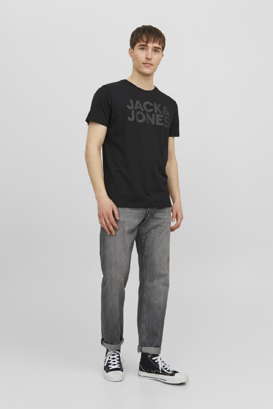 T-shirt JACK & JONES 12151955-Black-LP-B
