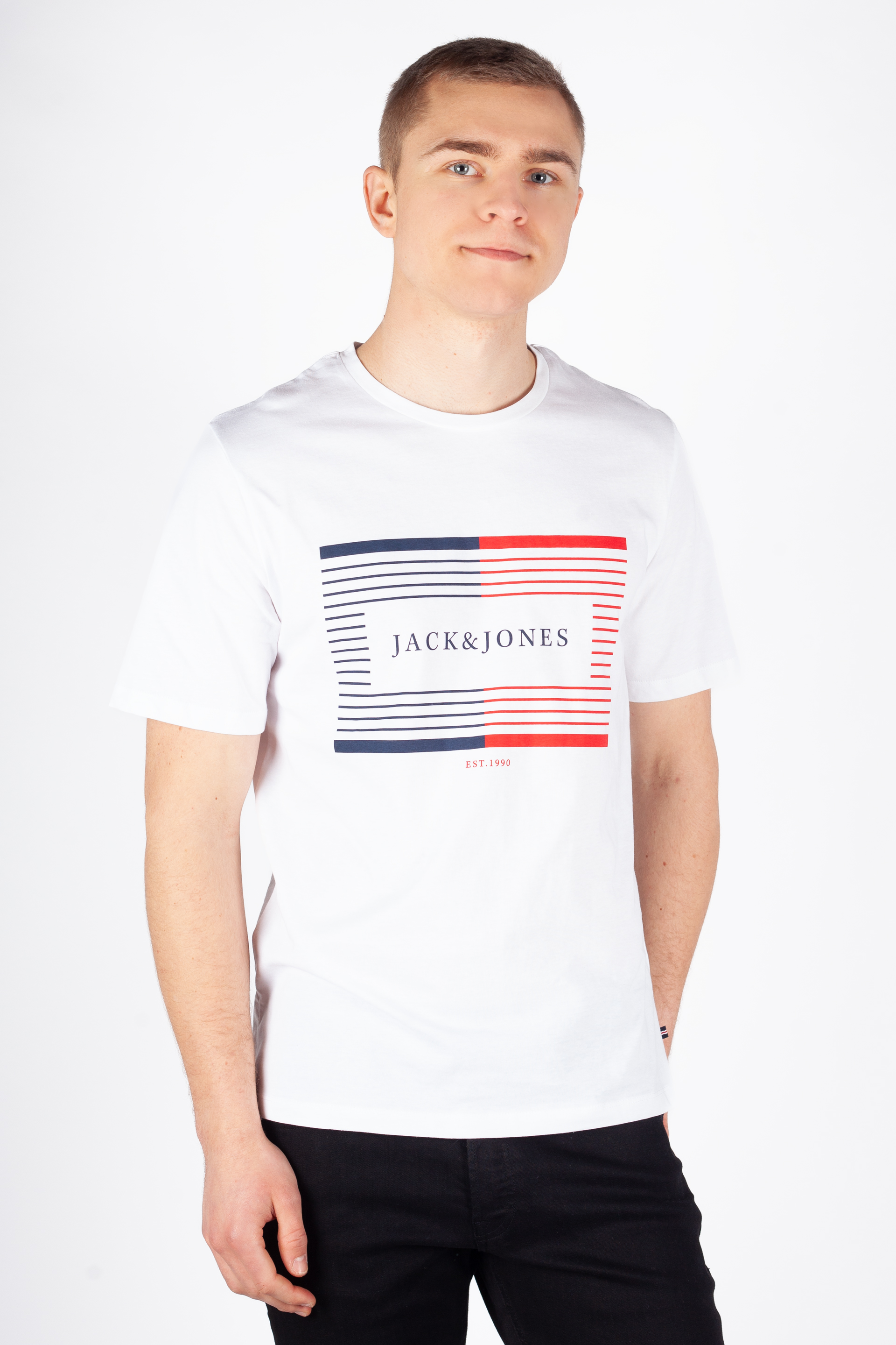 T-shirt JACK & JONES 12247810-White