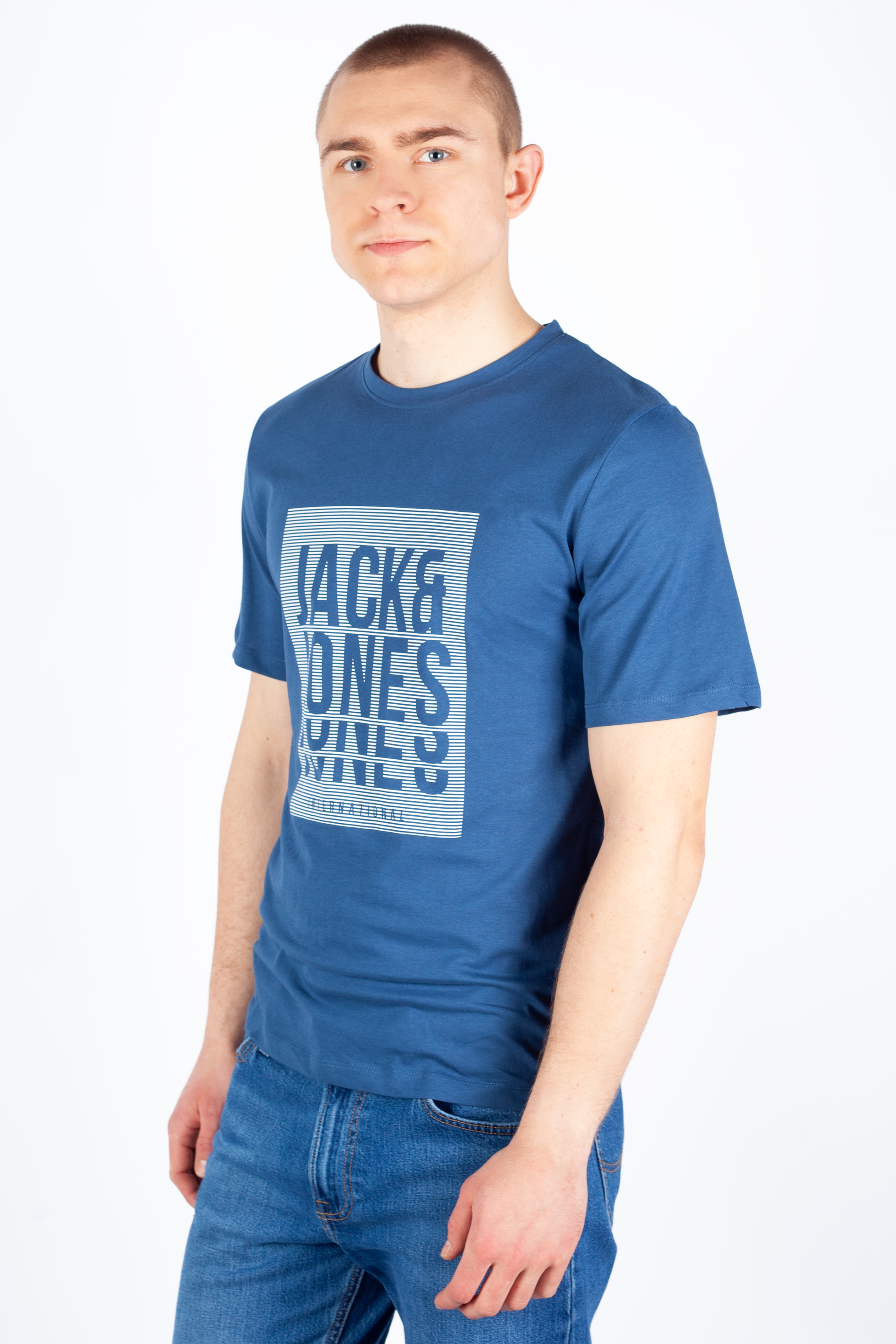 T-shirt JACK & JONES 12248614-Ensign-Blue