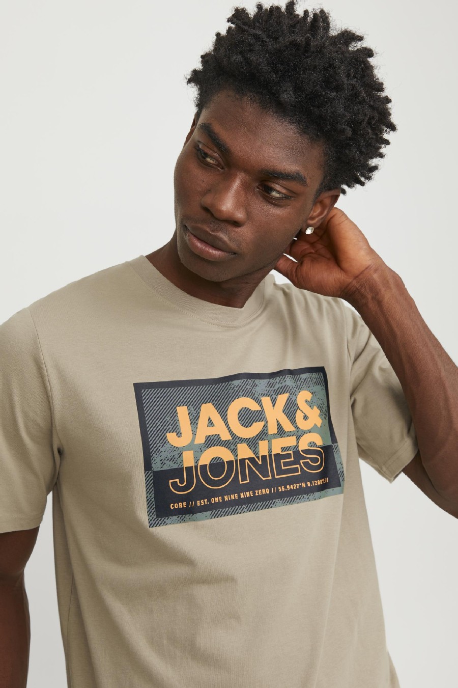 T-shirt JACK & JONES 12253442-Crockery