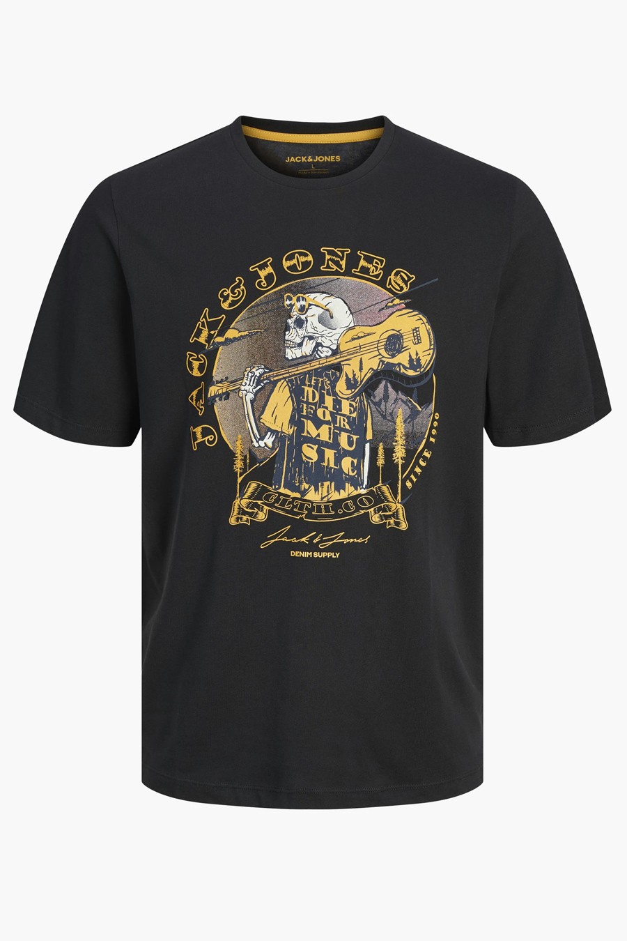 T-shirt JACK & JONES 12256782-Black-B