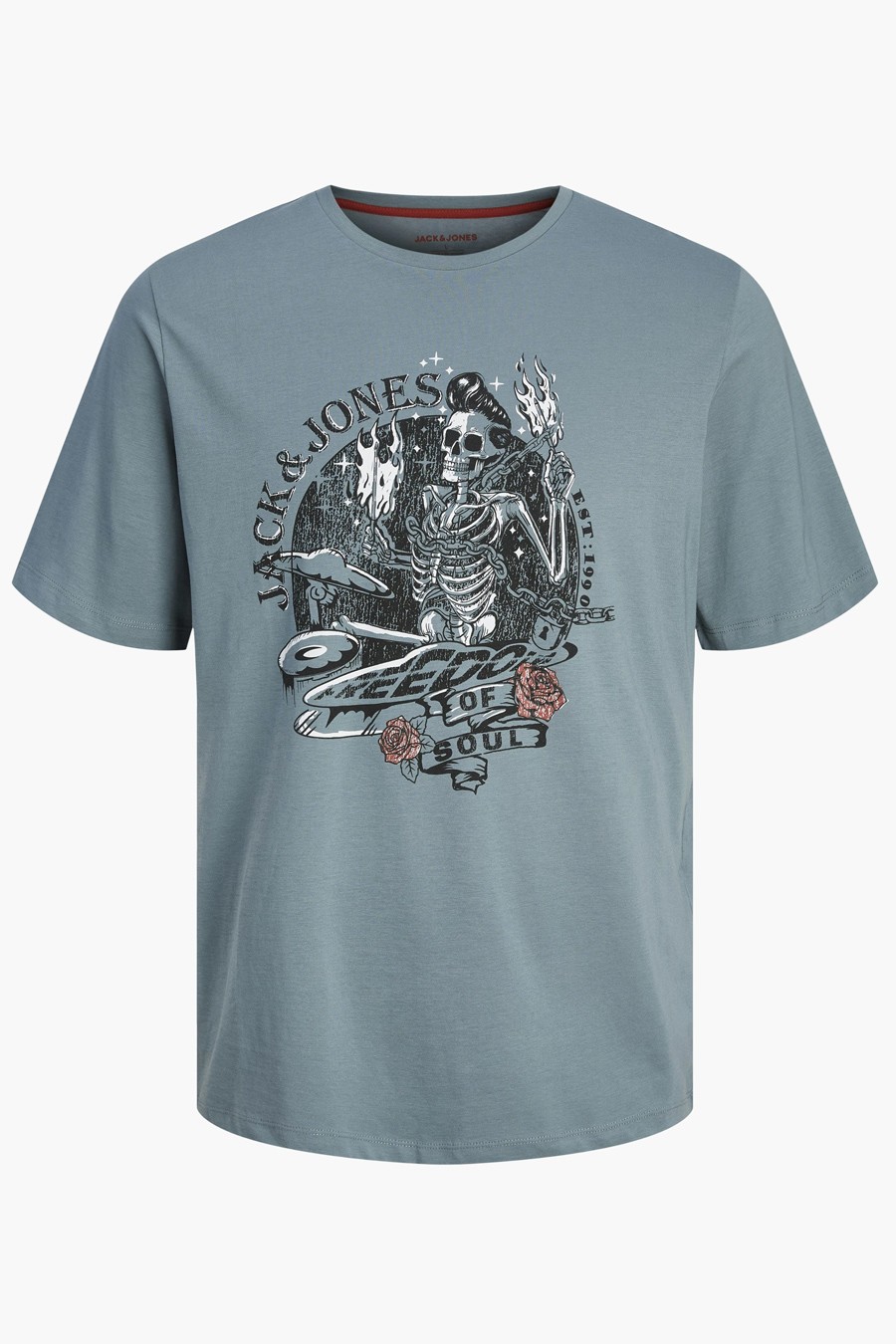 T-shirt JACK & JONES 12256782-Goblin-Blue-B
