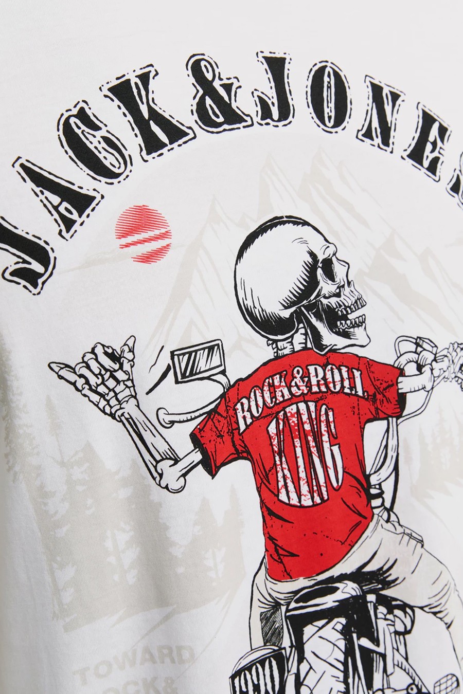 T-shirt JACK & JONES 12256782-White-B