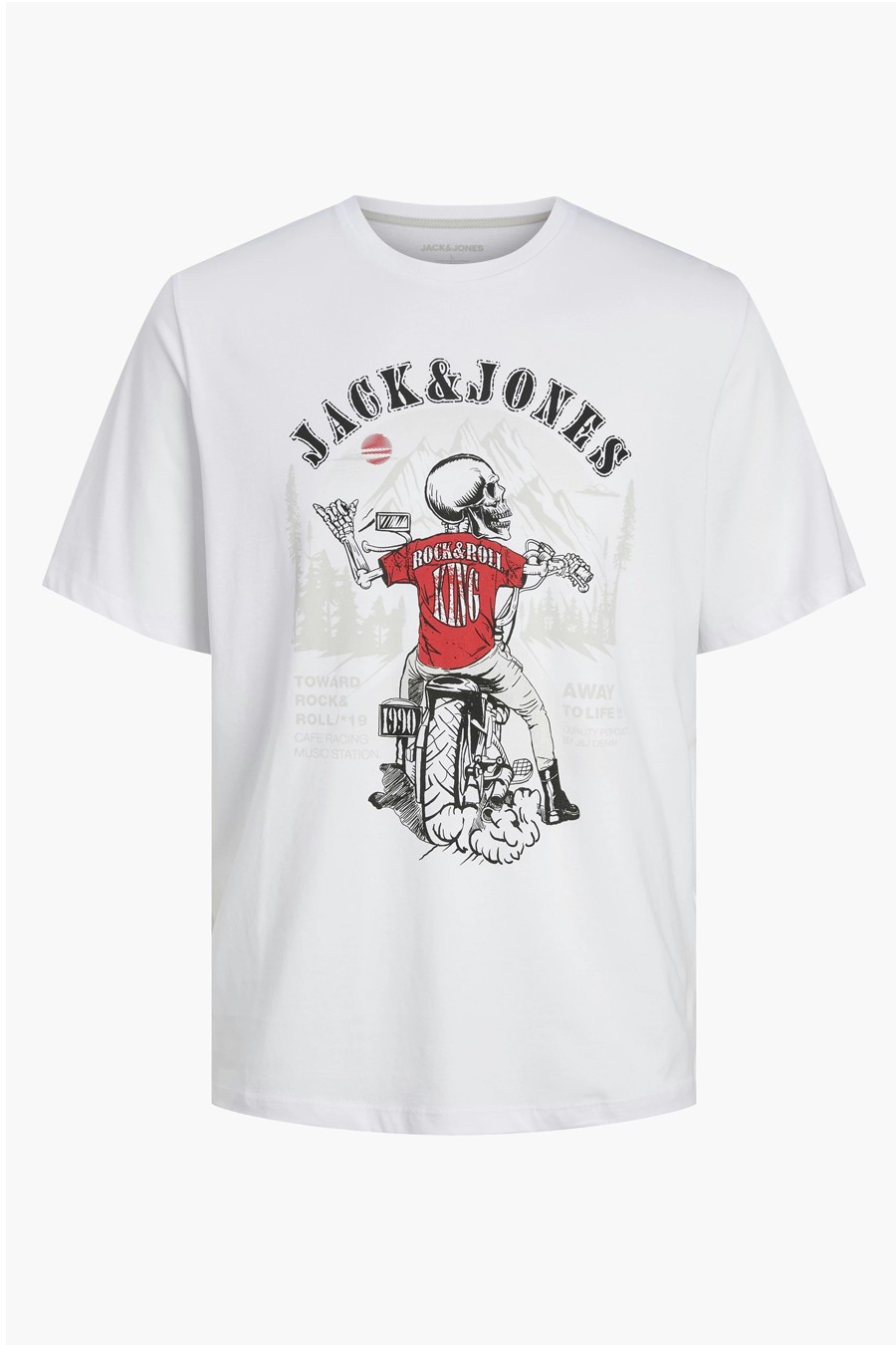 T-shirt JACK & JONES 12256782-White-B