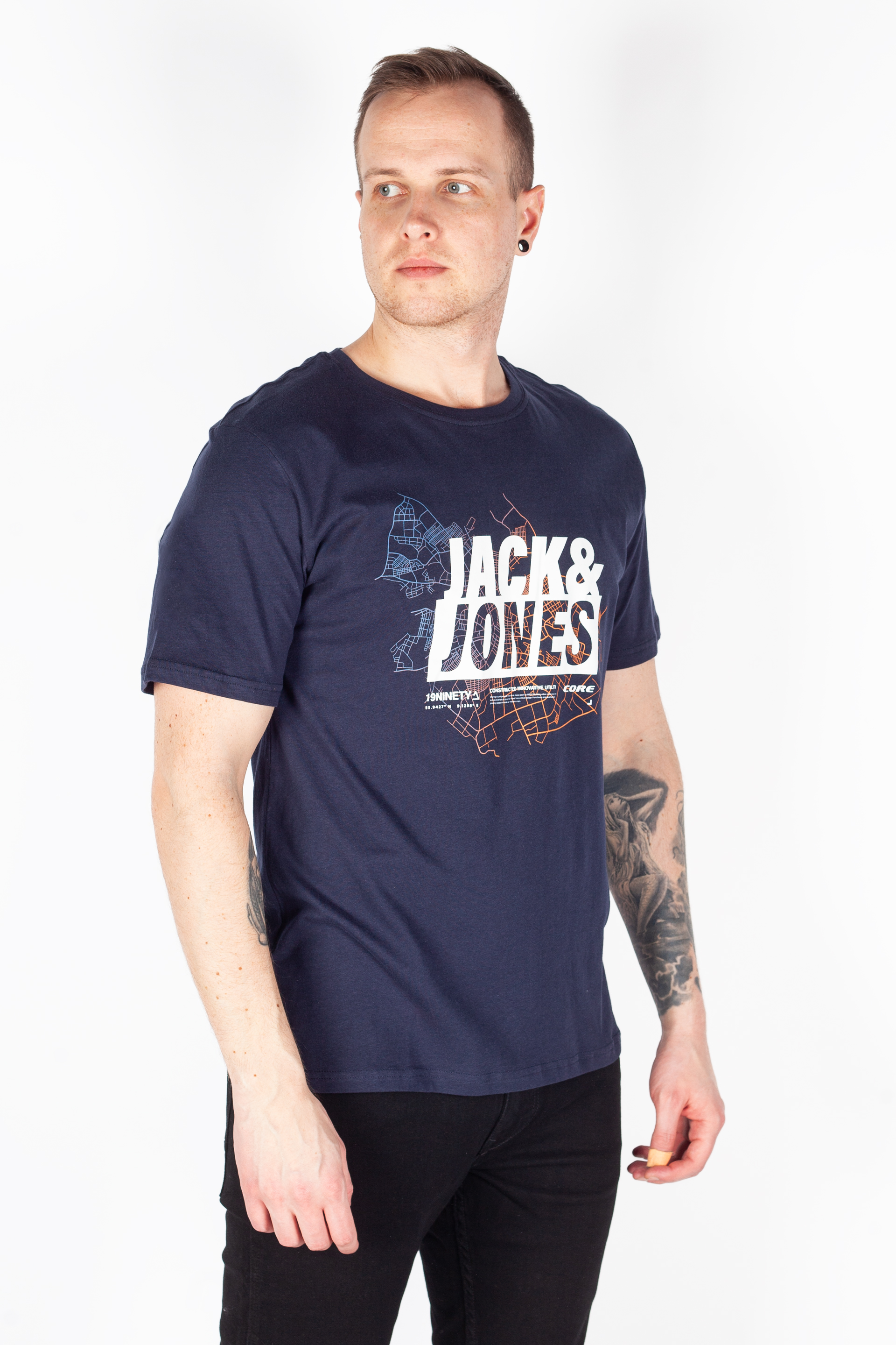 T-shirt JACK & JONES 12277931-Navy-Blazer