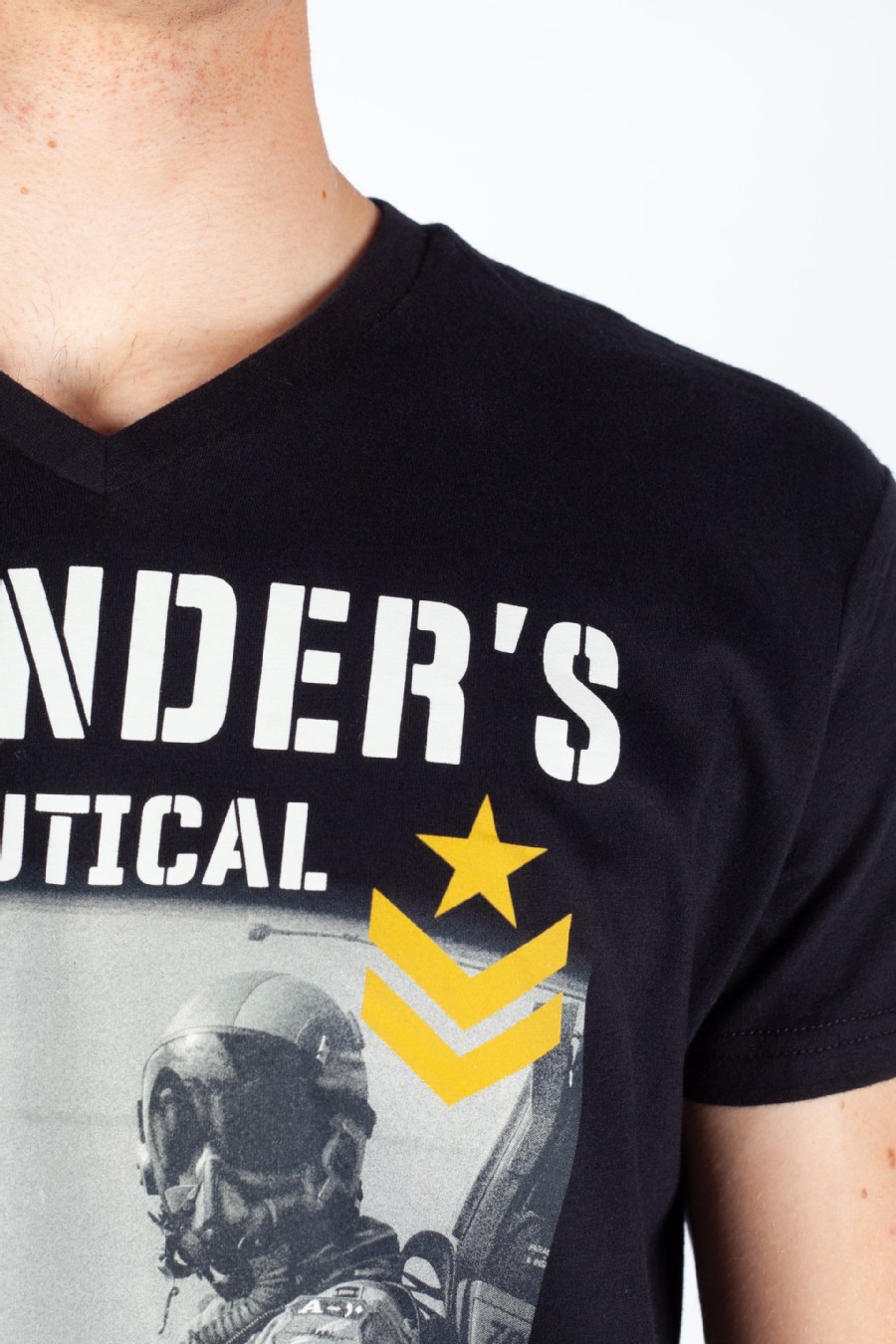 T-shirt LEGENDERS HERRISSON-BLACK