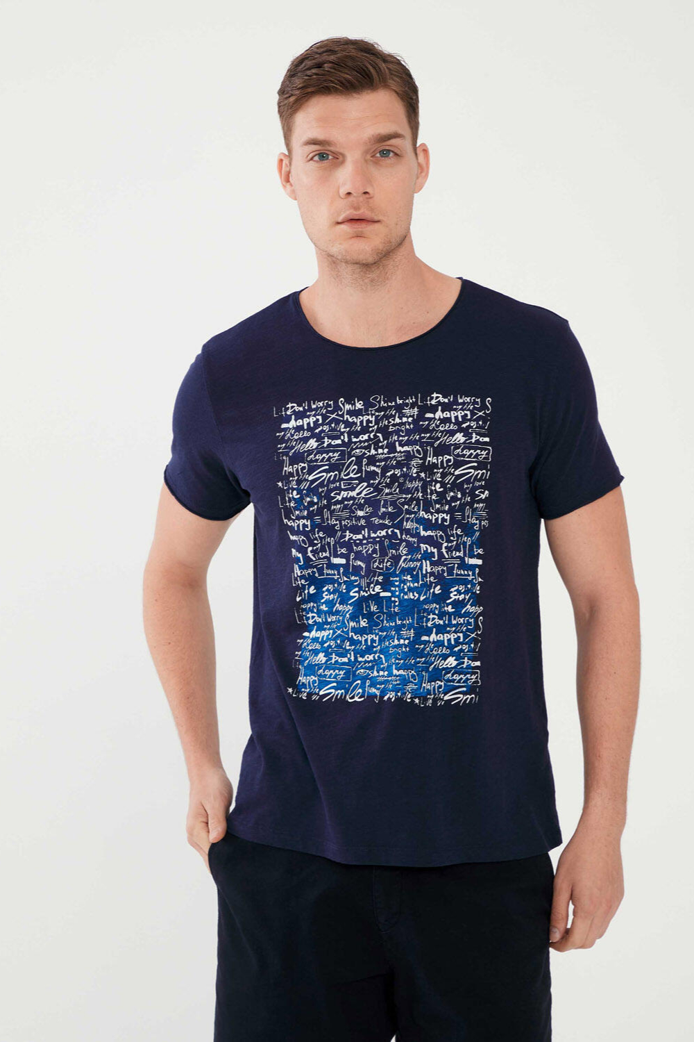 T-shirt MCL 35260-LACIVERT